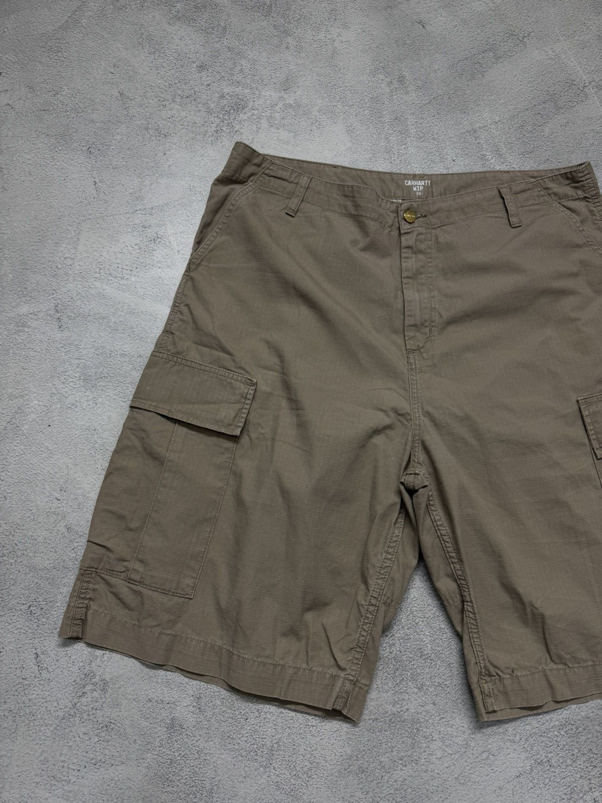 Carhartt Vintage Y2k Carhartt Cargo Shorts Size US 36 / EU 52 - 13 Thumbnail