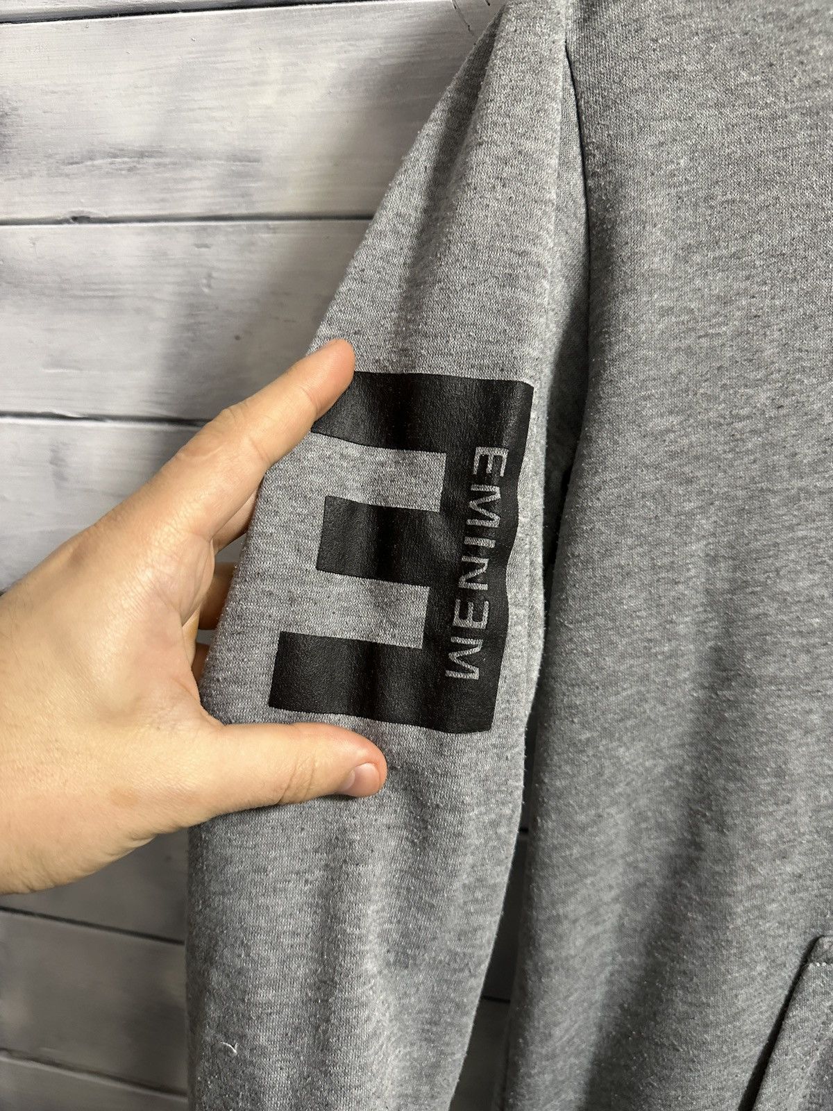 Eminem Rare Vintage Hoodie Eminem No Love Rap Y2K. Size US S / EU 44-46 / 1 - 4 Thumbnail
