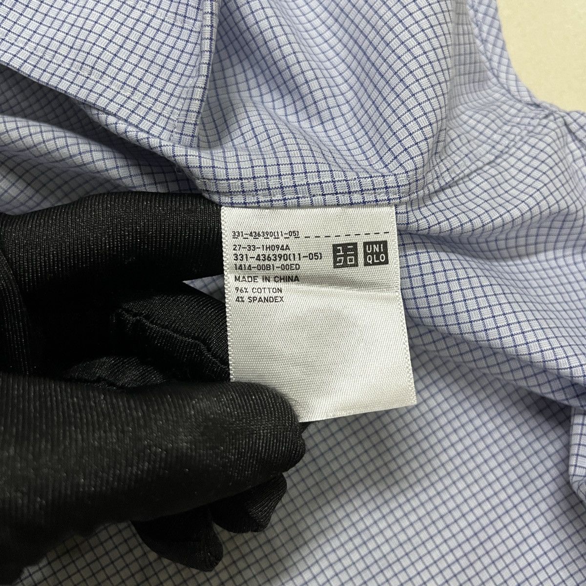 Japanese Brand × Uniqlo Uniqlo Small Checkered Shirt Size US M / EU 48-50 / 2 - 7 Thumbnail