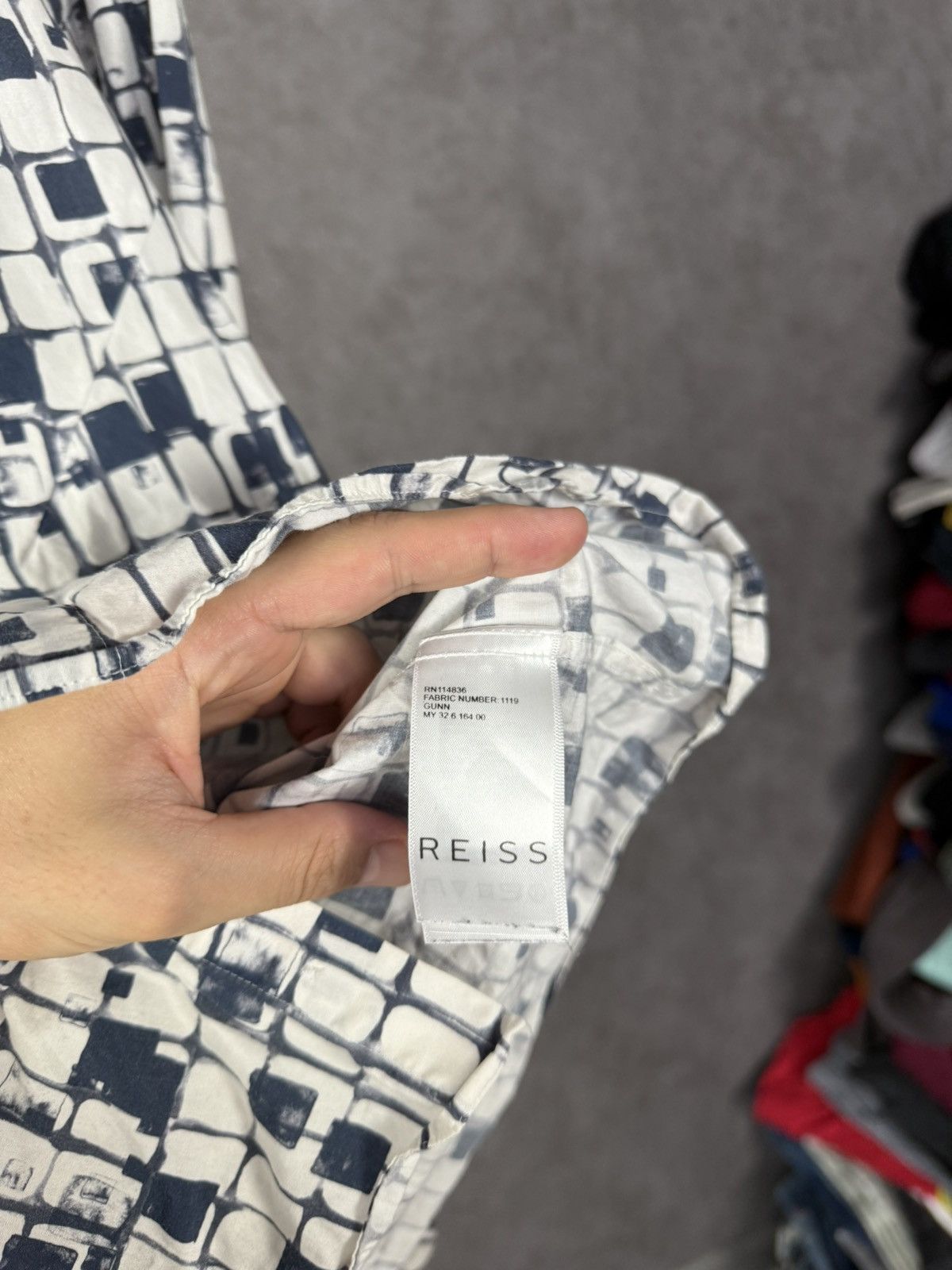 Reiss Reiss art designer shirt Size US S / EU 44-46 / 1 - 4 Thumbnail