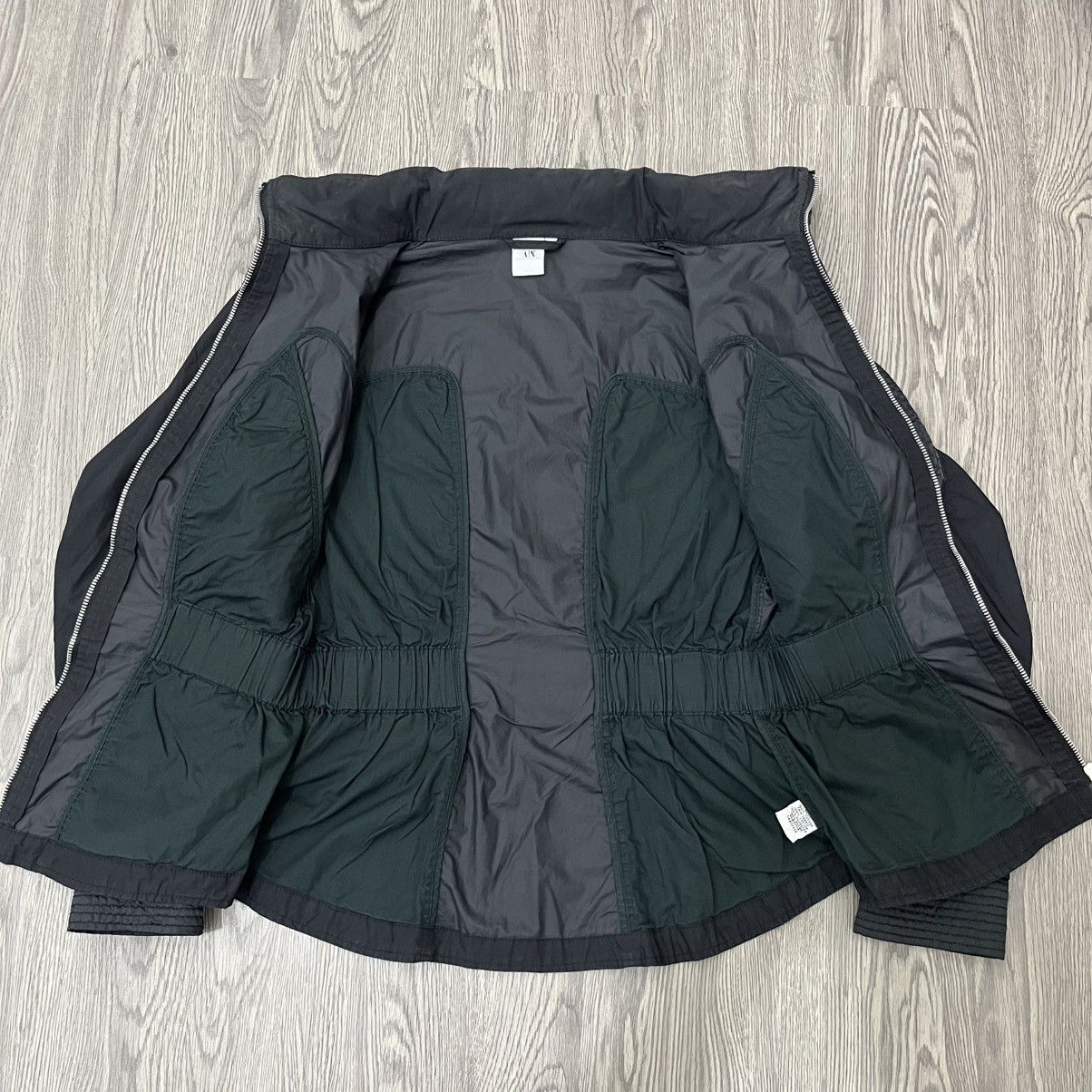 Armani Exchange Armani Exchange - Peplum Jacket Black Navy Hidden Hoodie Size US M / EU 48-50 / 2 - 6 Thumbnail