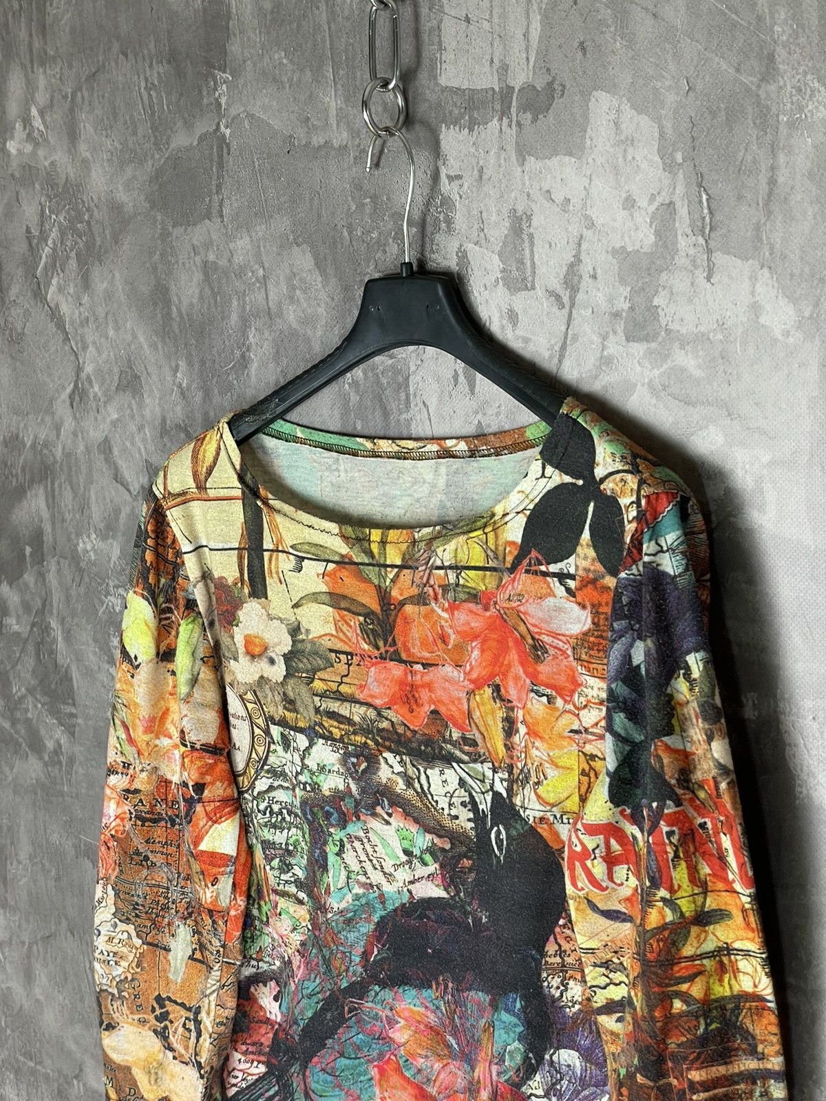 Japanese Brand Avant Garde Multicolour Y2K JPG Style Sweater Long sleeve Size M / US 6-8 / IT 42-44 - 7 Thumbnail