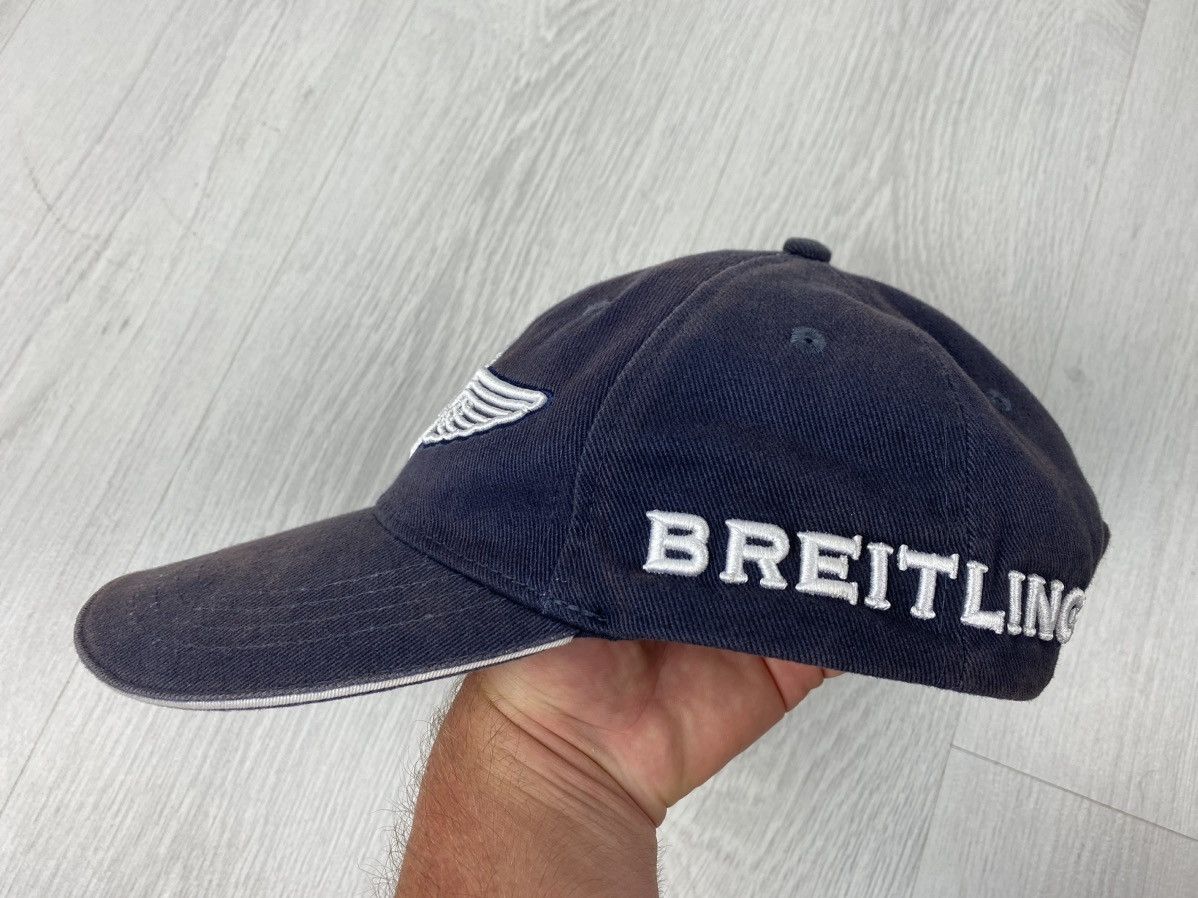 Breitling Vintage Breitling Cap Hat Rolex Cartier Racing Omega Size ONE SIZE - 2 Thumbnail