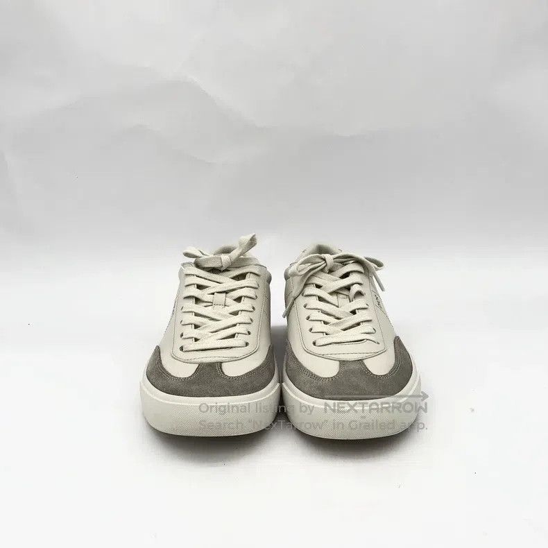 Dior Dior Greyish-white lacing casual flat board shoes German t Size US 11 / EU 44 - 3 Thumbnail