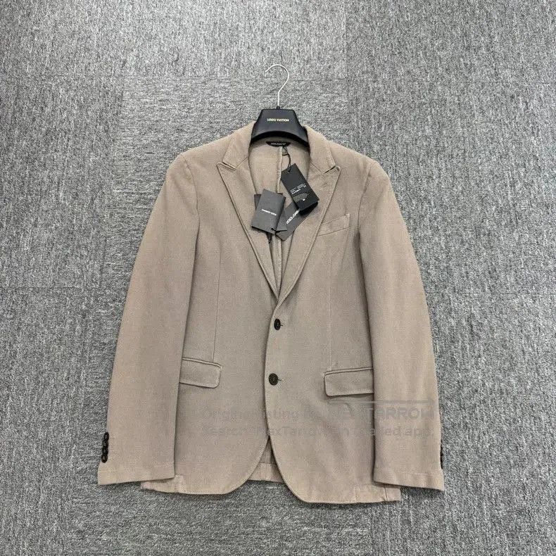Dolce & Gabbana DG Beige Denim Blazer Jacket. Size US L / EU 52-54 / 3 - 1 Thumbnail