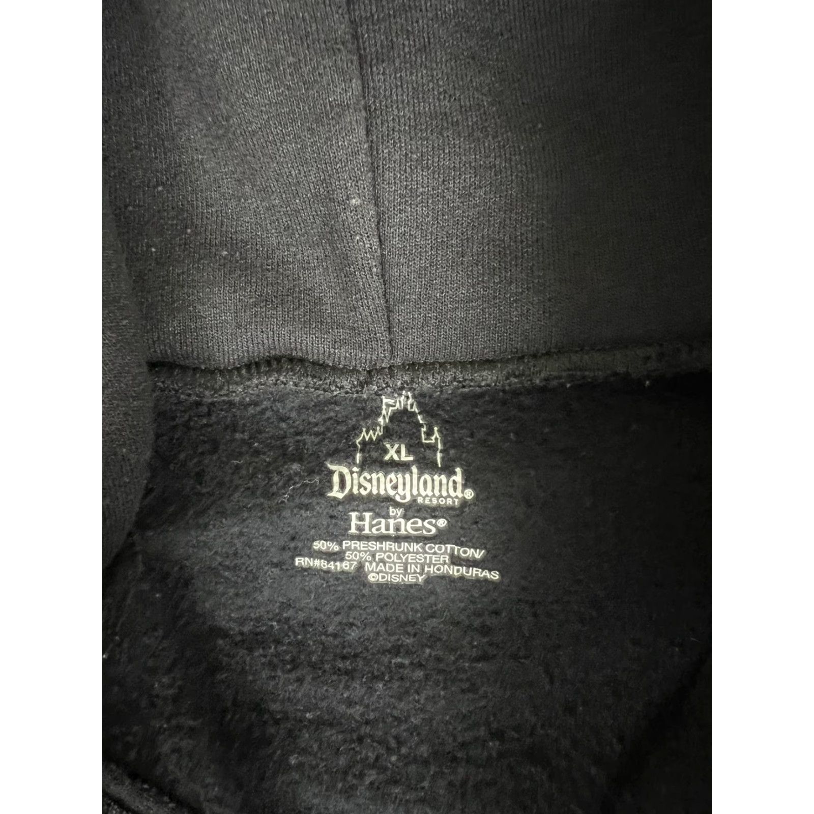 Disney VINTAGE Disney Twilight Zone Tower of Terror Hoodie Mens XL Black Full Zip Size US XL / EU 56 / 4 - 7 Thumbnail
