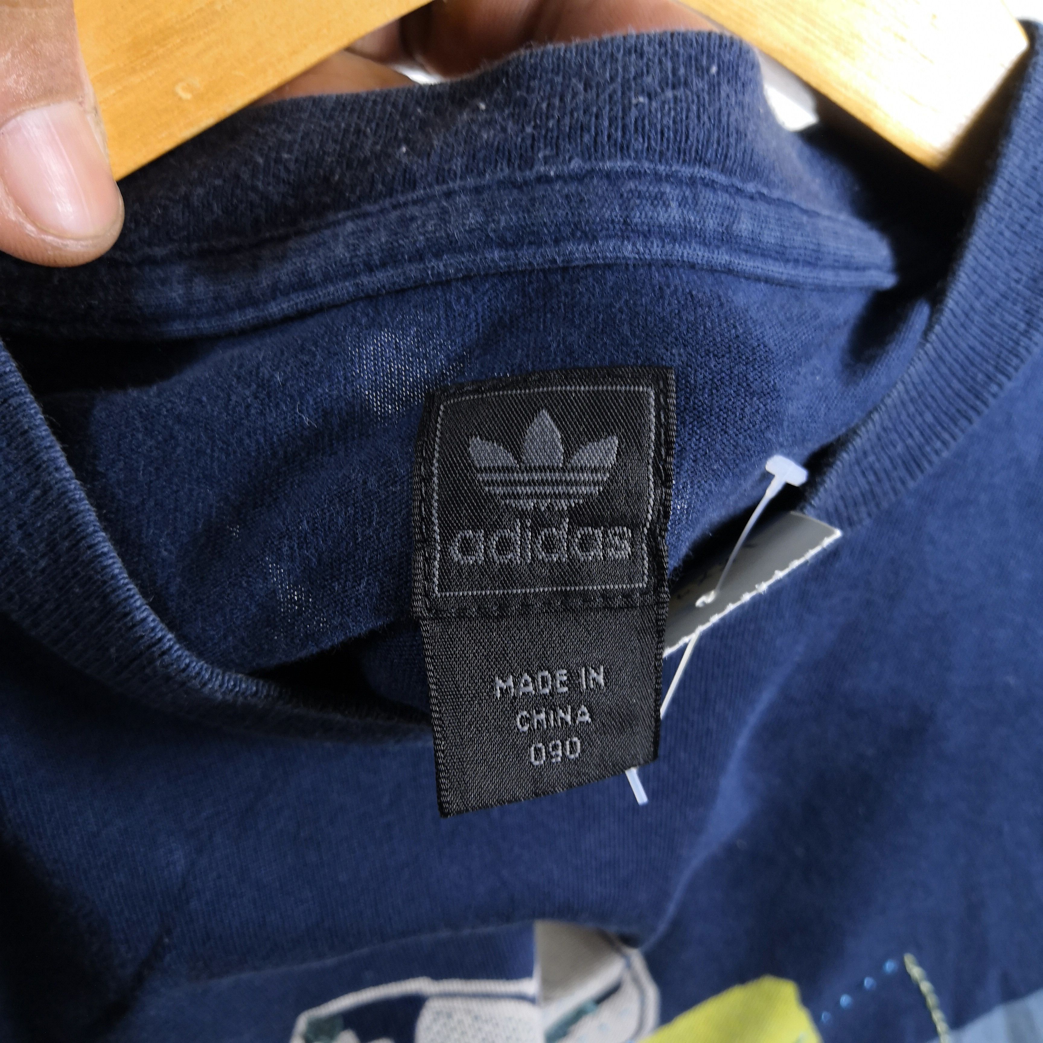 Japanese Brand Adidas T-Shirt Adidas Trefoil Shoes Crewneck Tee Size S / US 4 / IT 40 - 4 Thumbnail