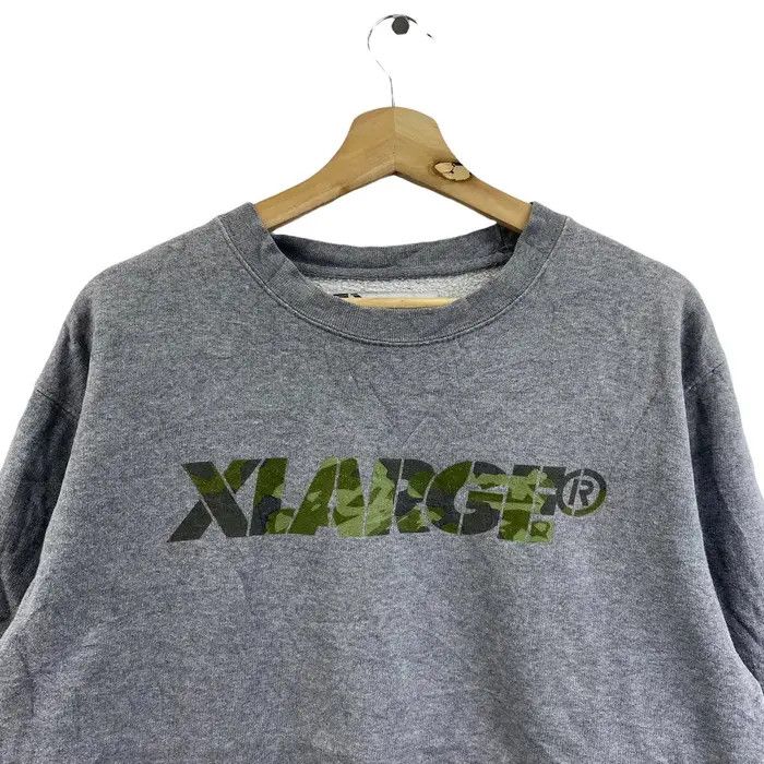 Xlarge Vtg X-LARGE CLOTHING SKATEBOARD Camo Sweatshirt Sweater Size US M / EU 48-50 / 2 - 2 Thumbnail