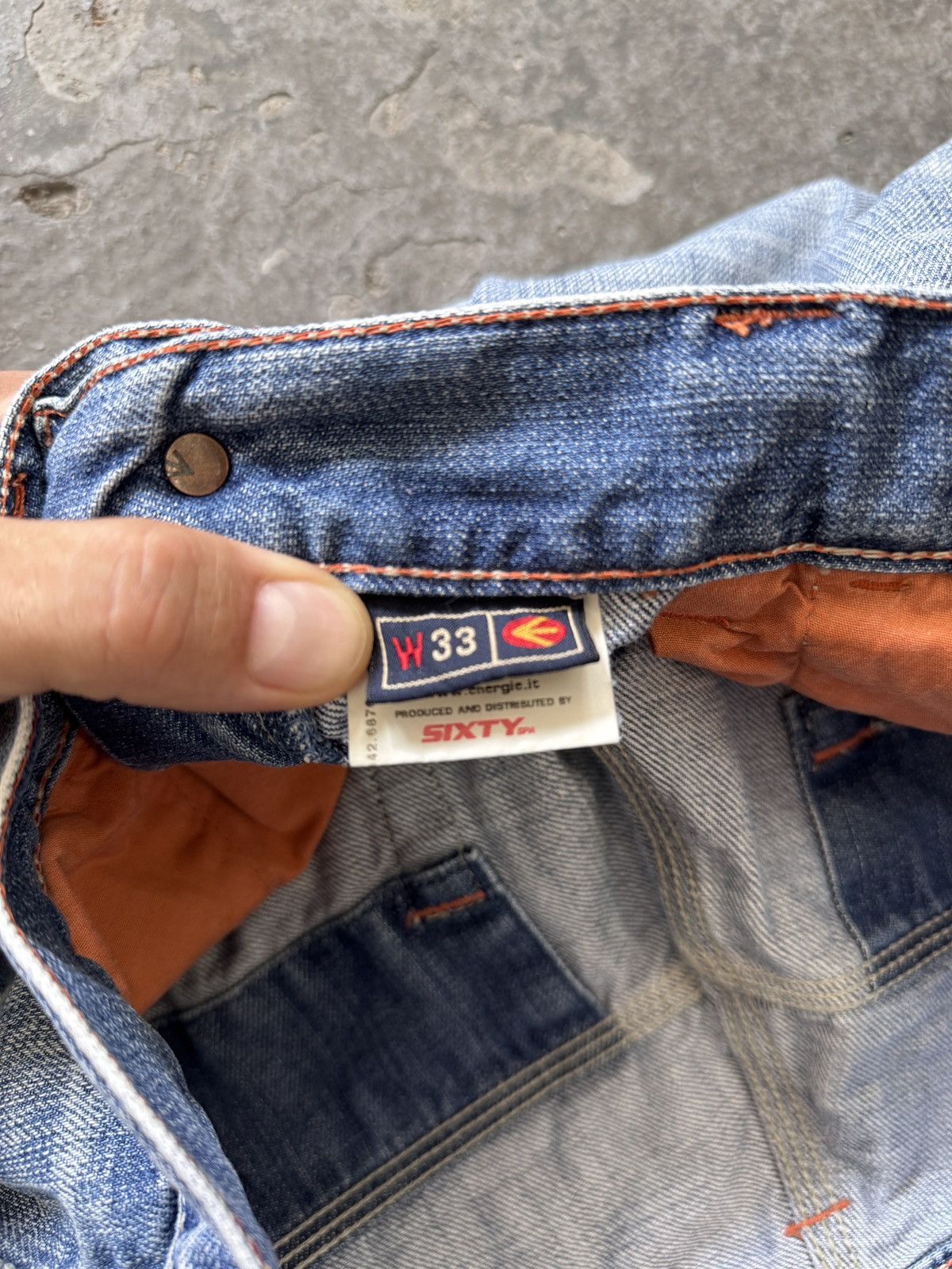 Energie Vintage Archive Denim Energie Pants y2k Size US 33 - 8 Thumbnail