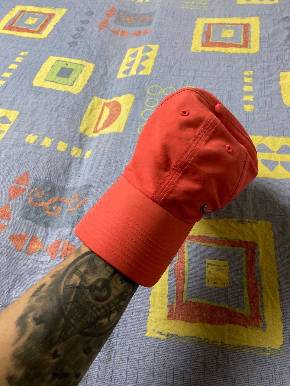 Nike Y2K Vintage Nike Logo Cap Streetwear Rare Hat Size ONE SIZE - 5 Thumbnail