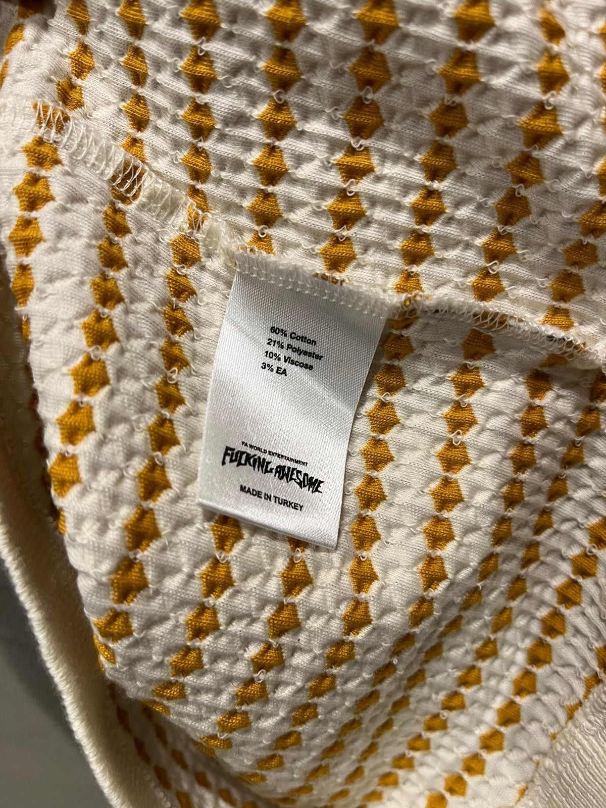 Fucking Awesome Fucking Awesome Jacquard Short Sleeve Polo Size US S / EU 44-46 / 1 - 3 Thumbnail