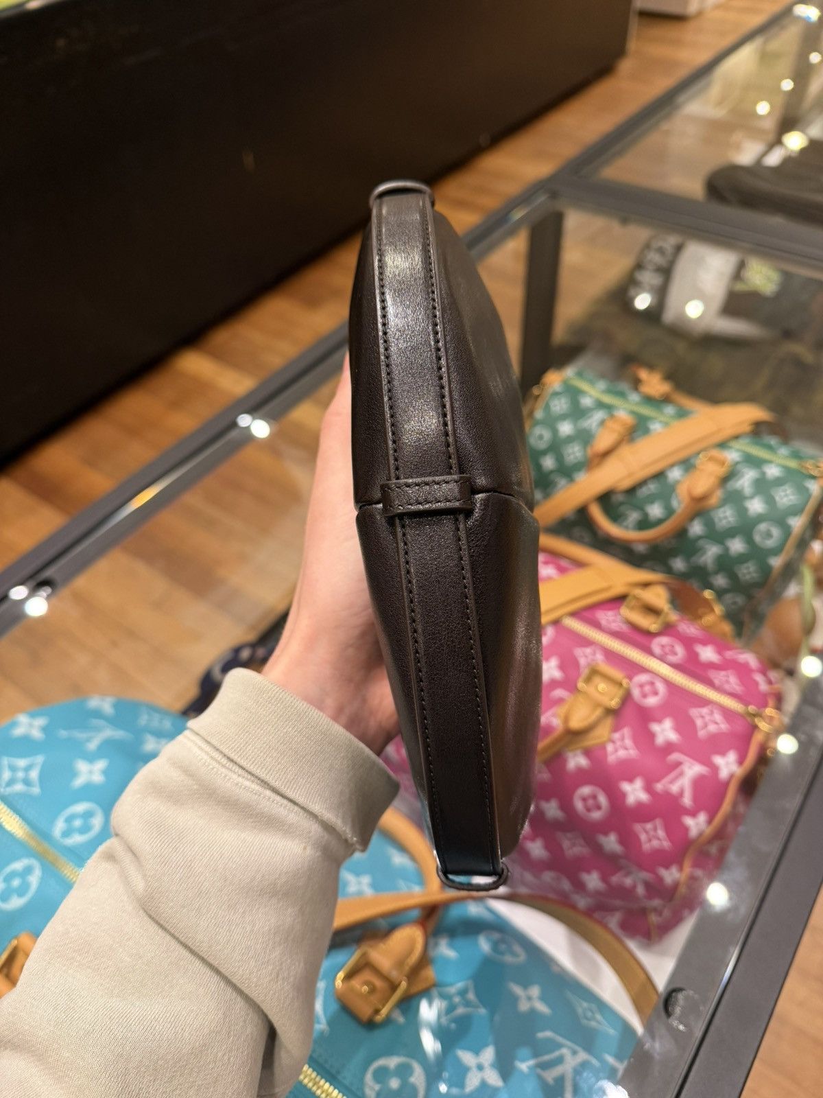 Saint Laurent Paris YSL Mobasa Bag Mini brown Size ONE SIZE - 3 Thumbnail