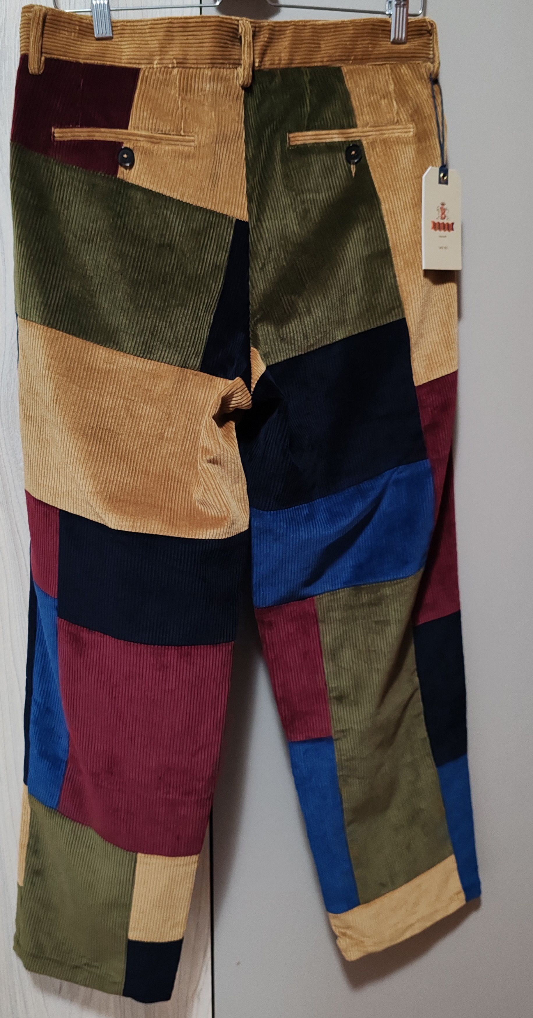 Baracuta Noah X Baracuta Double-Pleat Patchwork Corduroy Tg:34 Size US 34 / EU 50 - 2 Thumbnail