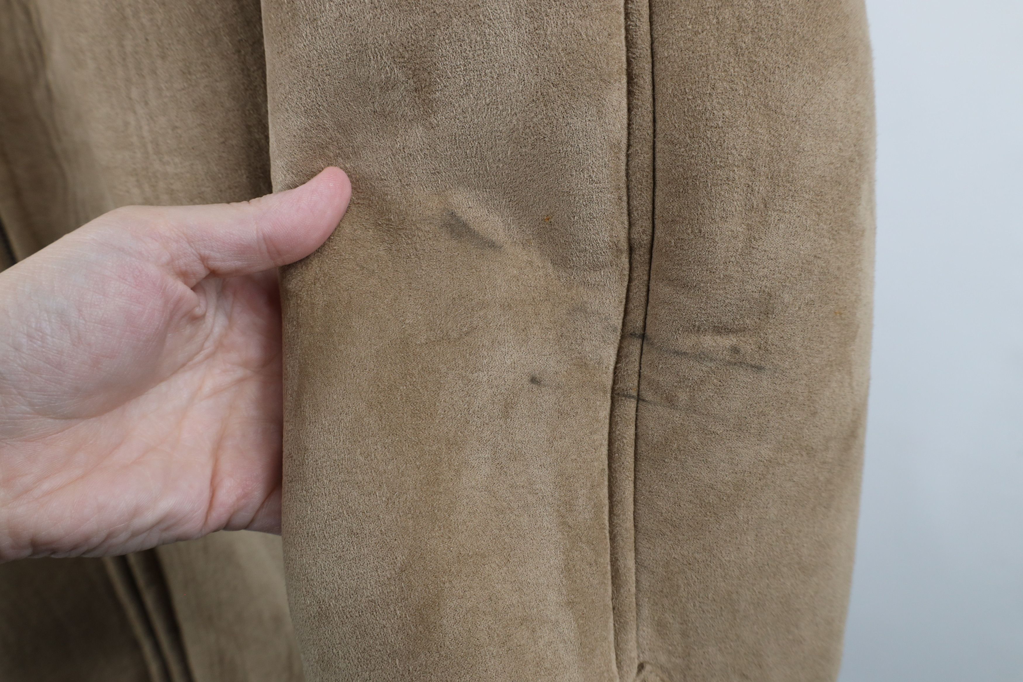 Vintage Vintage 90s Streetwear Pile Fleece B3 Bomber Jacket Beige Size US XL / EU 56 / 4 - 4 Thumbnail