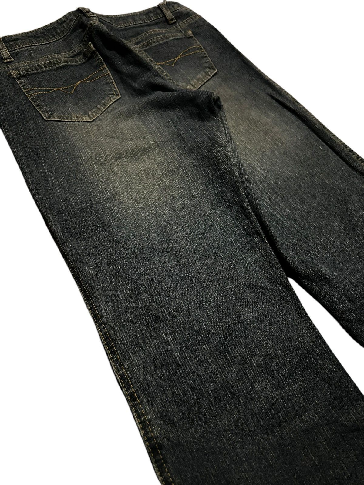 Japanese Brand × Vintage Vtg Japanese Brand Slim Fit Faded Jeans Denim Size US 30 / EU 46 - 5 Thumbnail