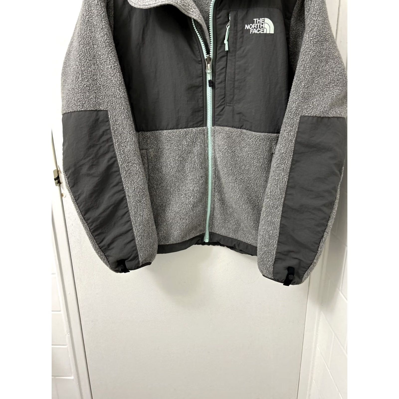The North Face VINTAGE The North Face Denali Jacket Womens S Gray Fleece Pockets Polartec Full Zip YKK Size S / US 4 / IT 40 - 3 Thumbnail