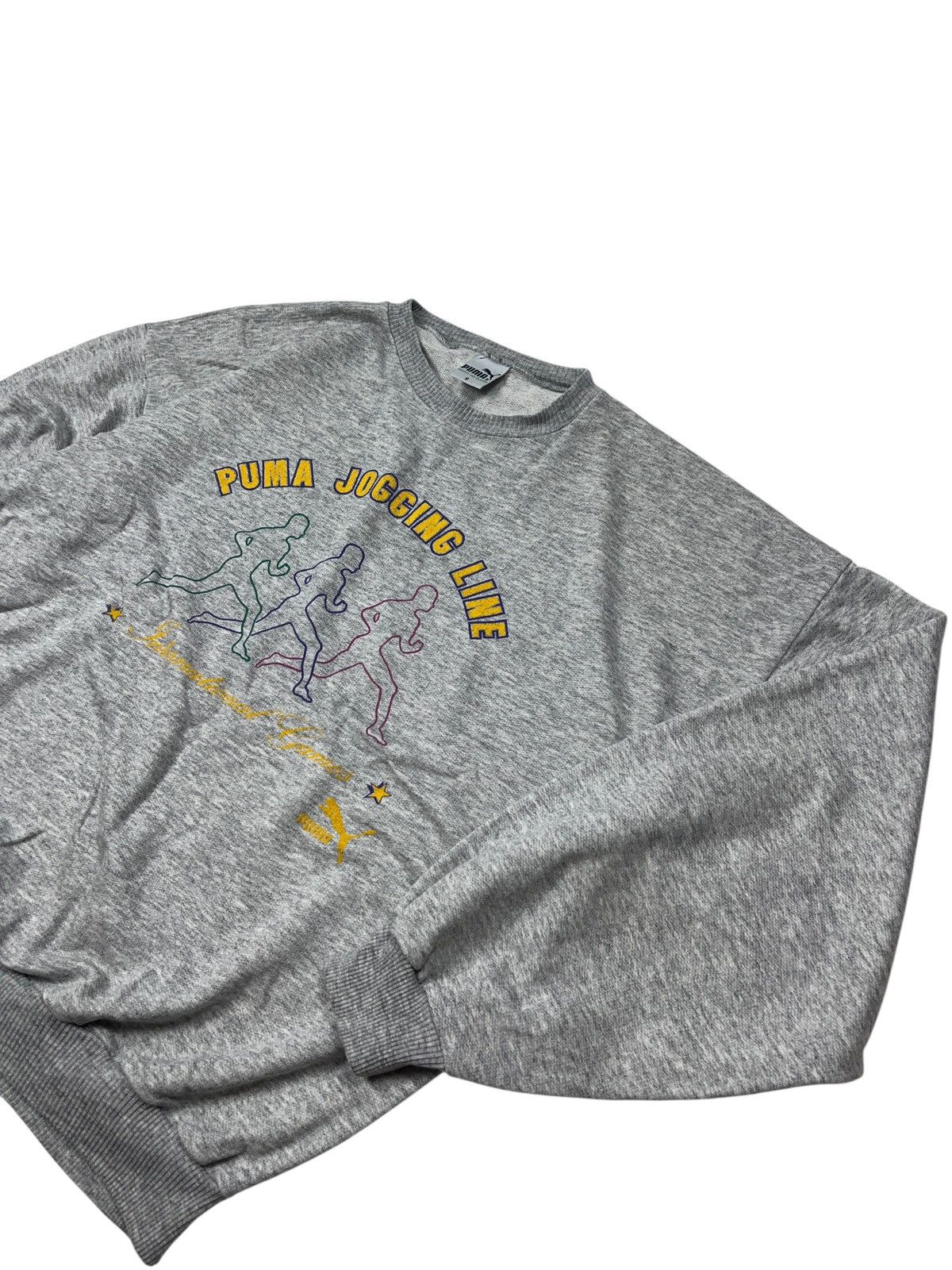Puma Vintage 80s Puma Jogging Life International Games Sweatshirt Size US XL / EU 56 / 4 - 3 Thumbnail