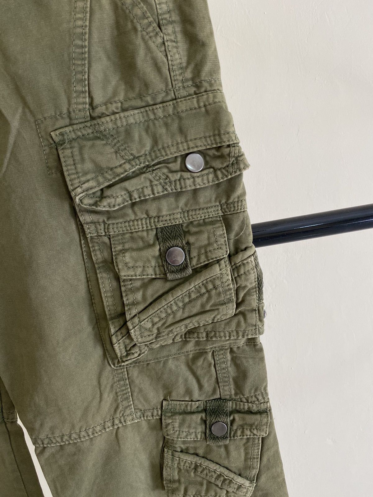 Hysteric Glamour 🔥 Rare Design Tactical Multi Pocket Army y2k style Size US 30 / EU 46 - 4 Thumbnail