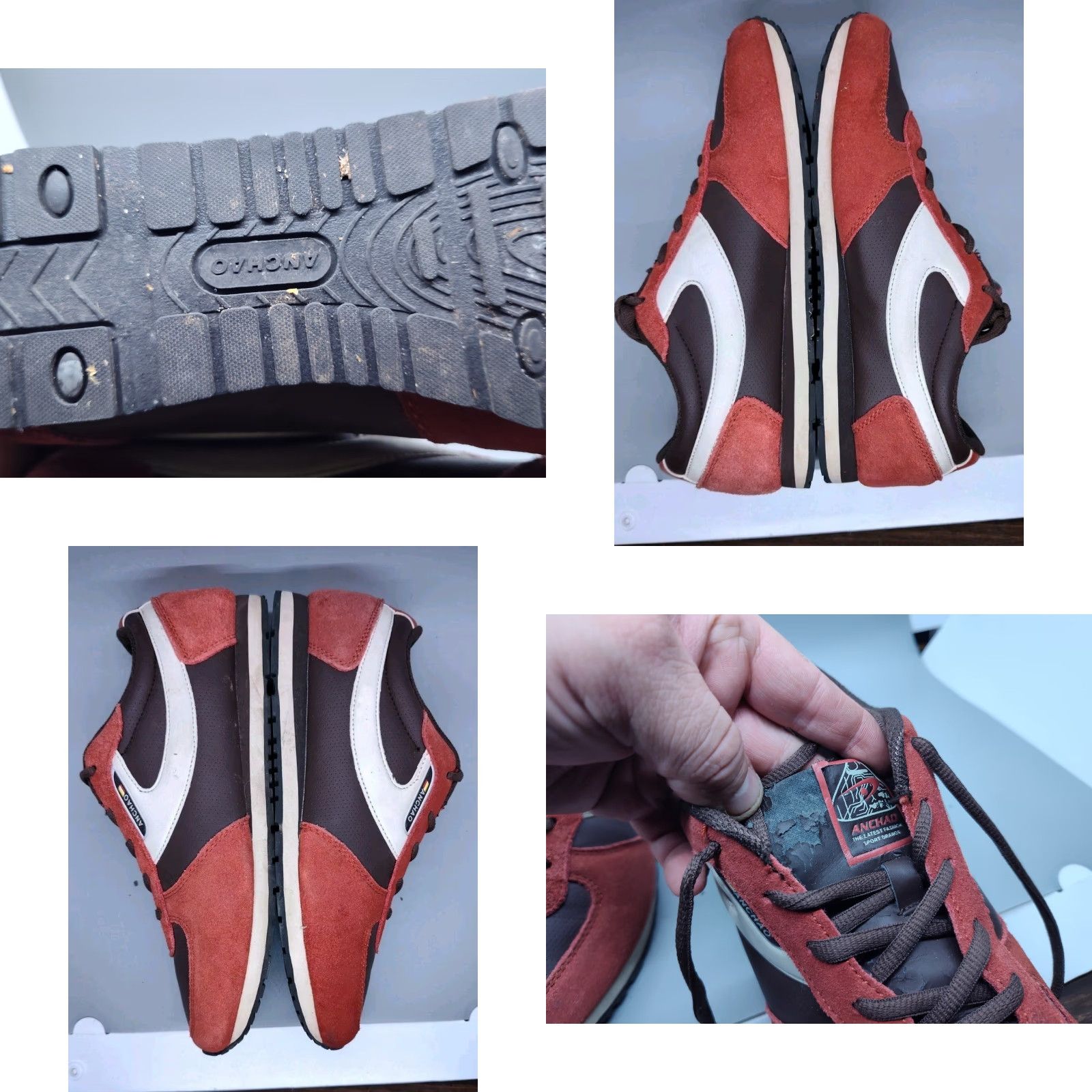 Vintage VINTAGE Anchao Sneakers Mens Trainers Very Rare VHTF US 8 READ DESCRIPTION Size US 8 / EU 41 - 8 Thumbnail
