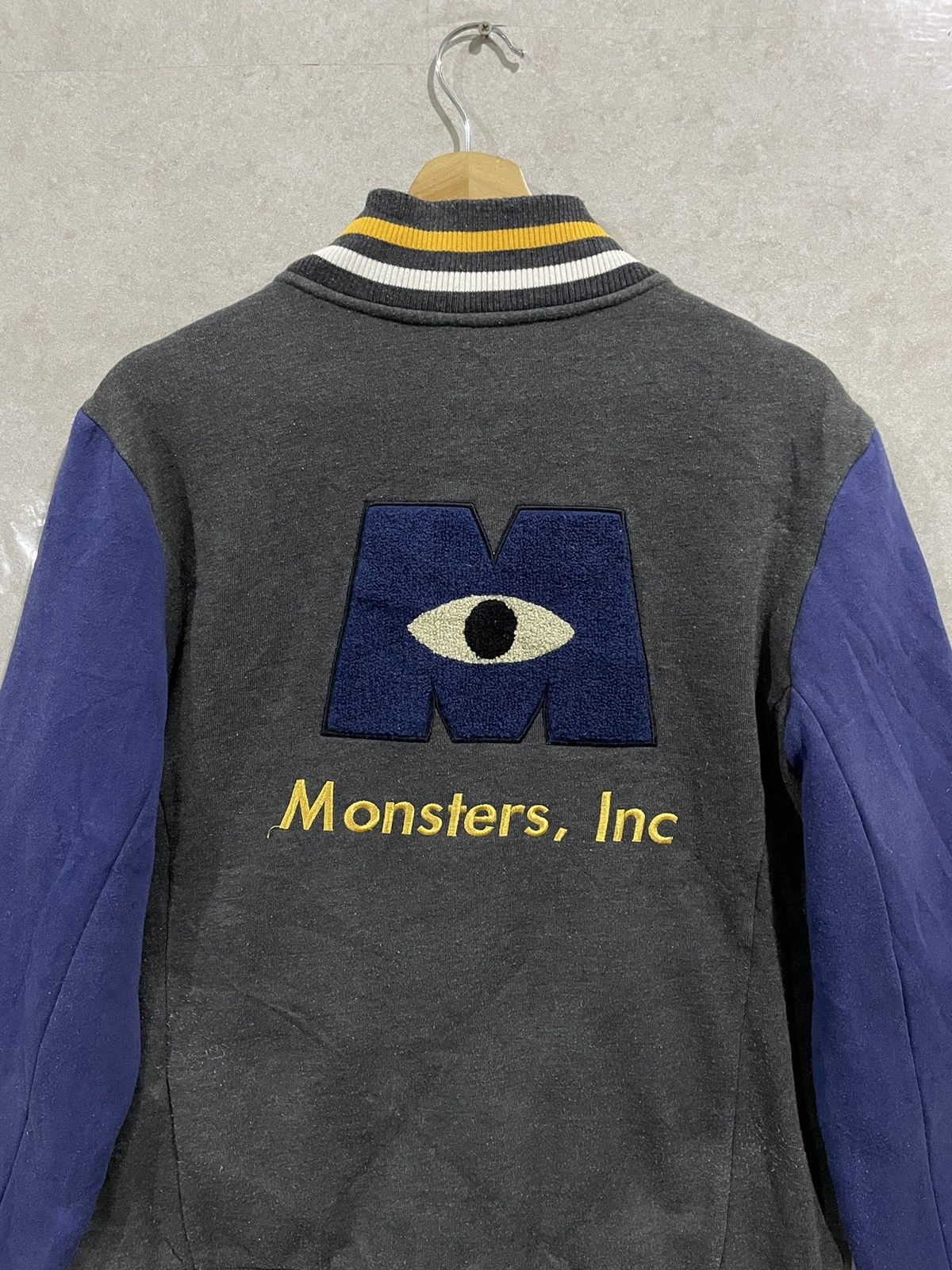 Disney × Vintage Vintage Monsters Inc Varsity Jacket Size US L / EU 52-54 / 3 - 5 Thumbnail