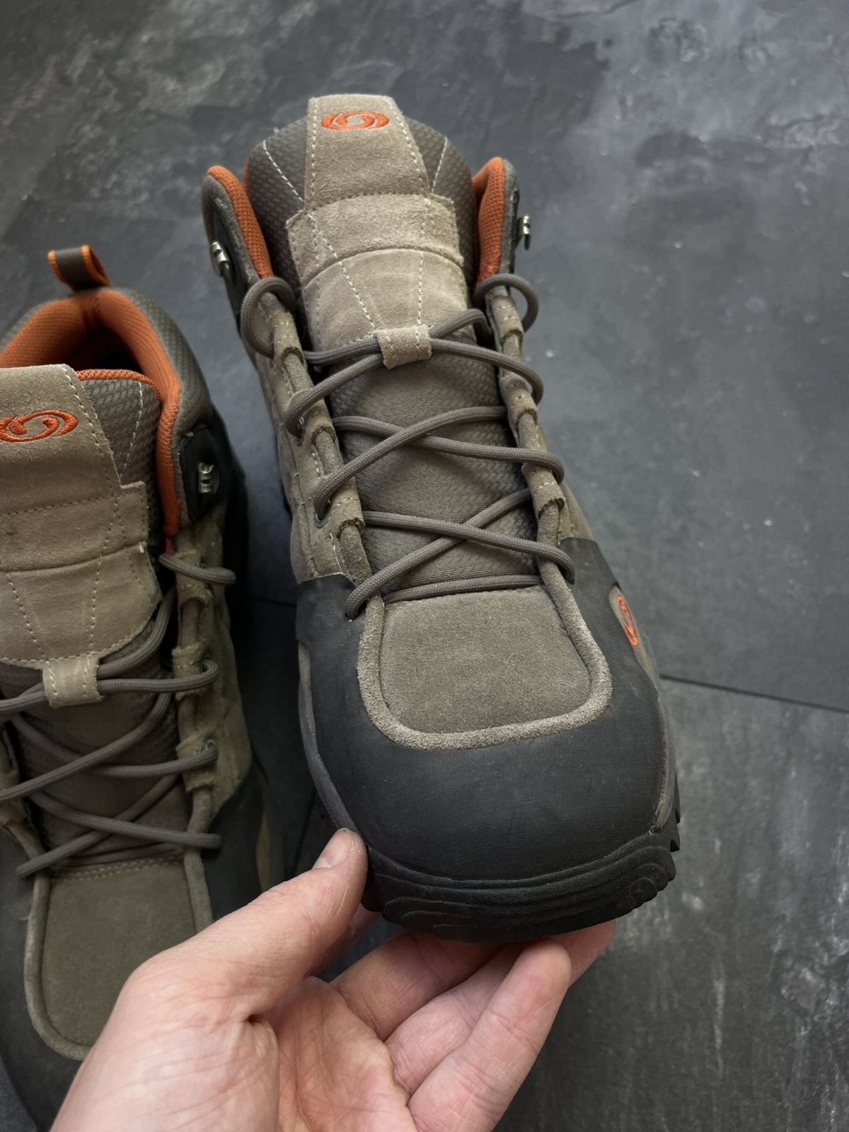 Salomon × Vintage Rare Vintage Salomon Goretex Shoes Boots Size US 12 / IT 42 - 8 Thumbnail