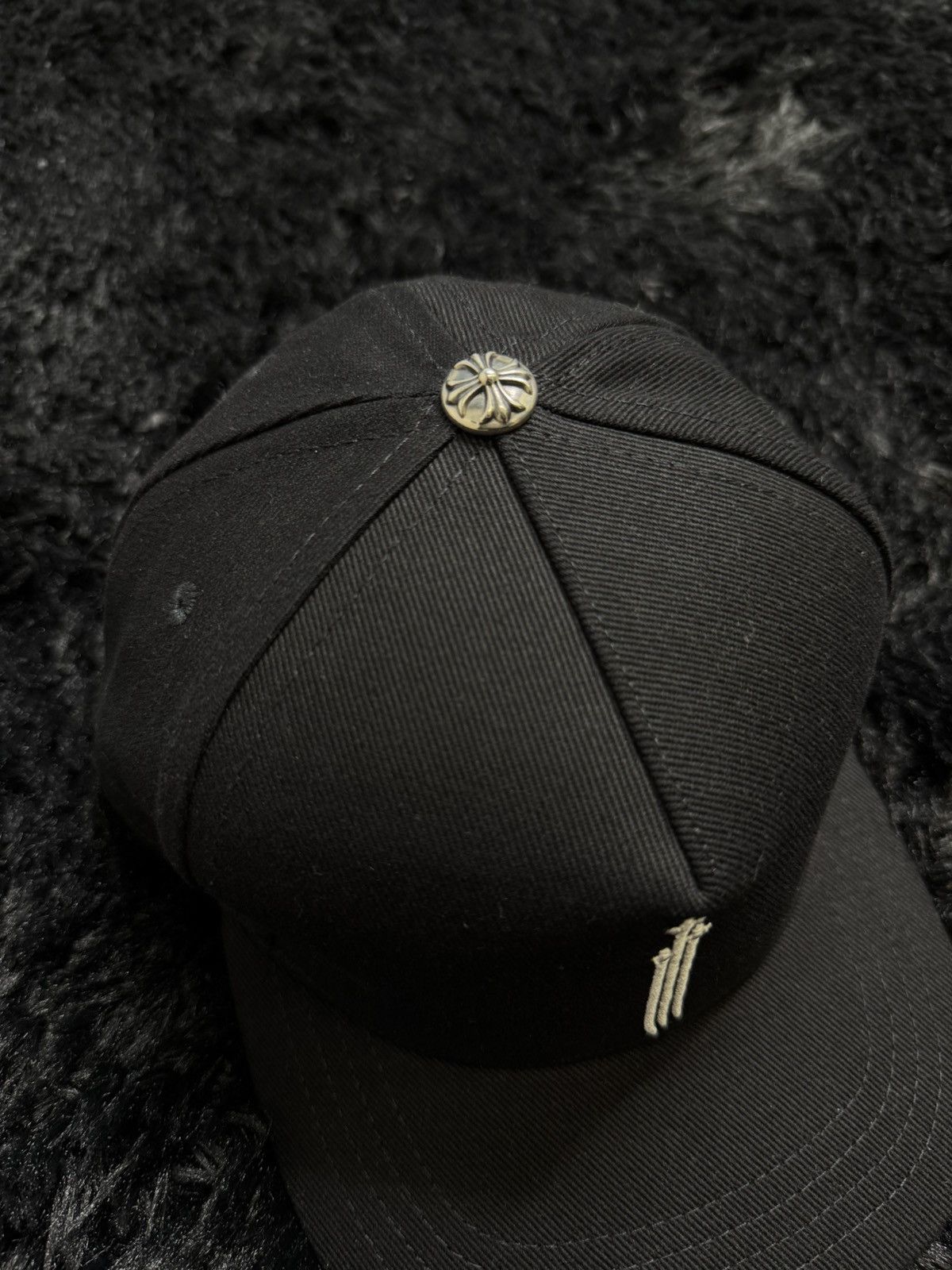 Chrome Hearts Chrome Hearts Three Cross Hat Size ONE SIZE - 5 Thumbnail