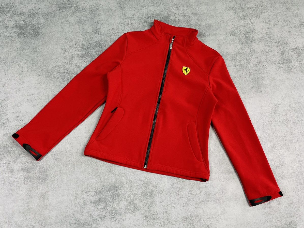 Ferrari Ferrari Scuderia Precisport Red Zip SoftShell Racing Jacket Size S / US 4 / IT 40 - 1 Thumbnail
