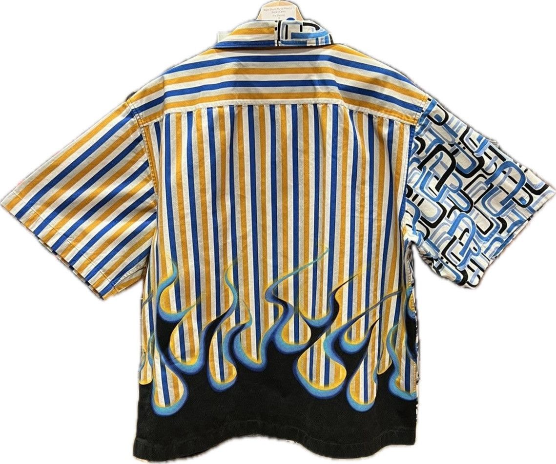Prada Prada Double Match Button Up Bowling Shirt Size US XXL / EU 58 / 5 - 2 Thumbnail