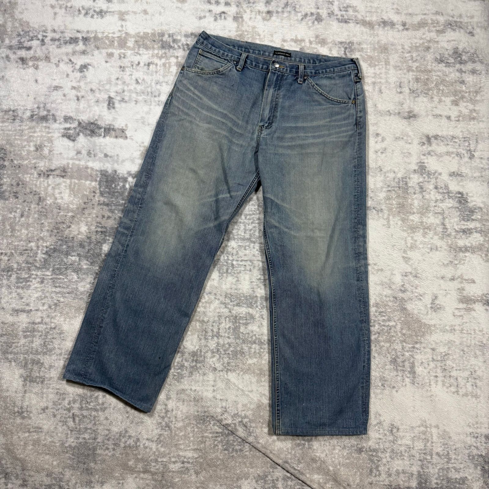 Bape × Nigo Authentic Bape 2000’s Ape Head Baggy Jeans 34 Size US 34 / EU 50 - 3 Thumbnail
