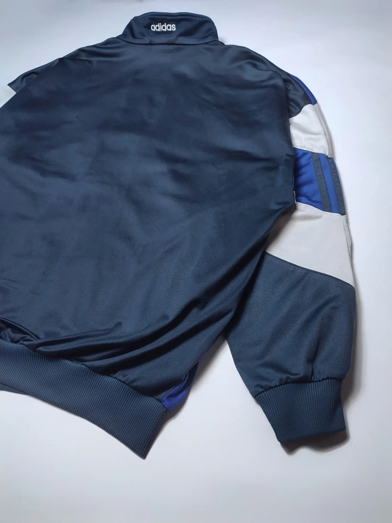 Adidas Adidas 90s Vintage Retro Zip Track Jacket Size US XL / EU 56 / 4 - 8 Thumbnail