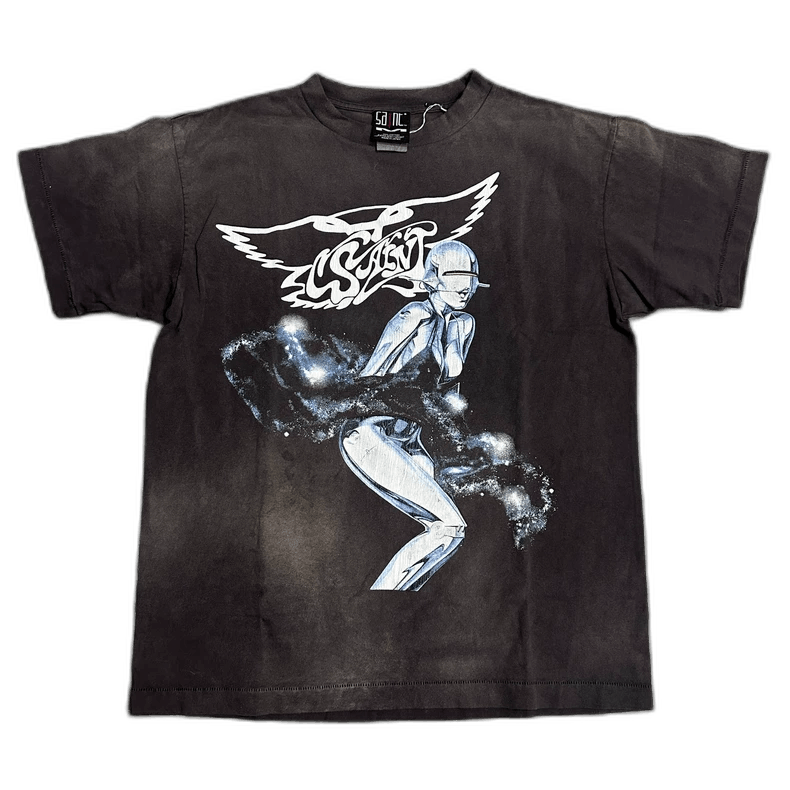 Saint Michael Saint Michael Hajime Sorayama Short Sleeve Tee Size US S / EU 44-46 / 1 - 1 Thumbnail