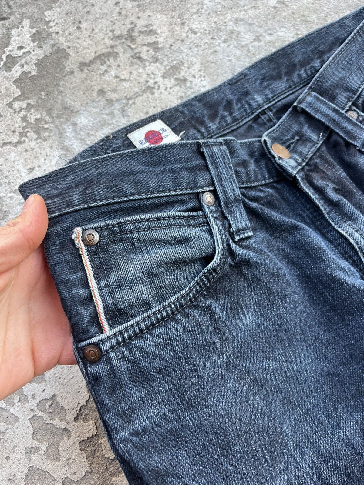 Big John × Japanese Brand Big John Vintage Japan Selvedge Denim Pants Slim Fit Jeans Size US 30 / EU 46 - 3 Thumbnail