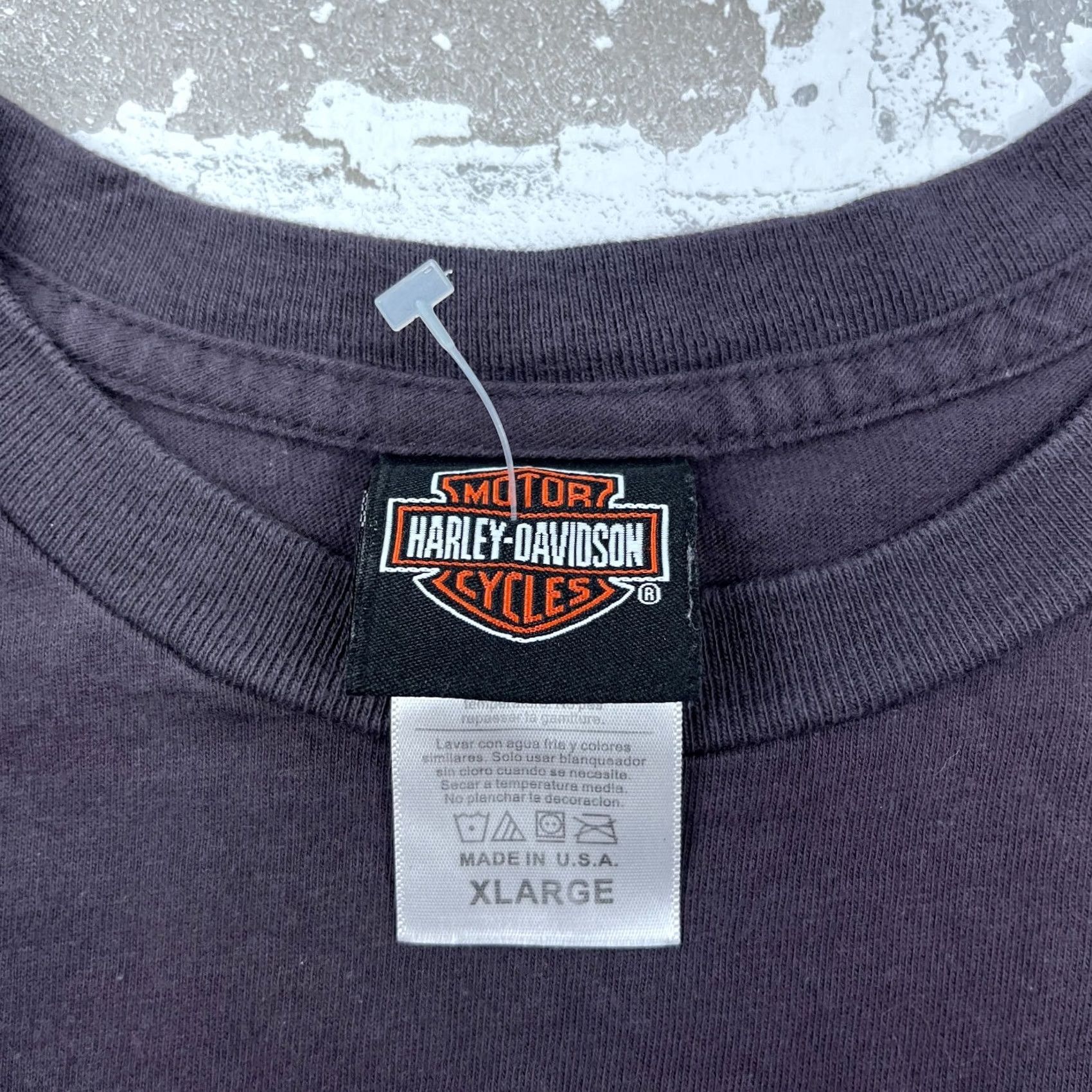 Harley Davidson VINTAGE Harley-Davidson Shirt Men XL Black USA 80s Biker Graphic Print Logo Tee Skull Coast Myrtle Beach USA Size US XL / EU 56 / 4 - 7 Thumbnail