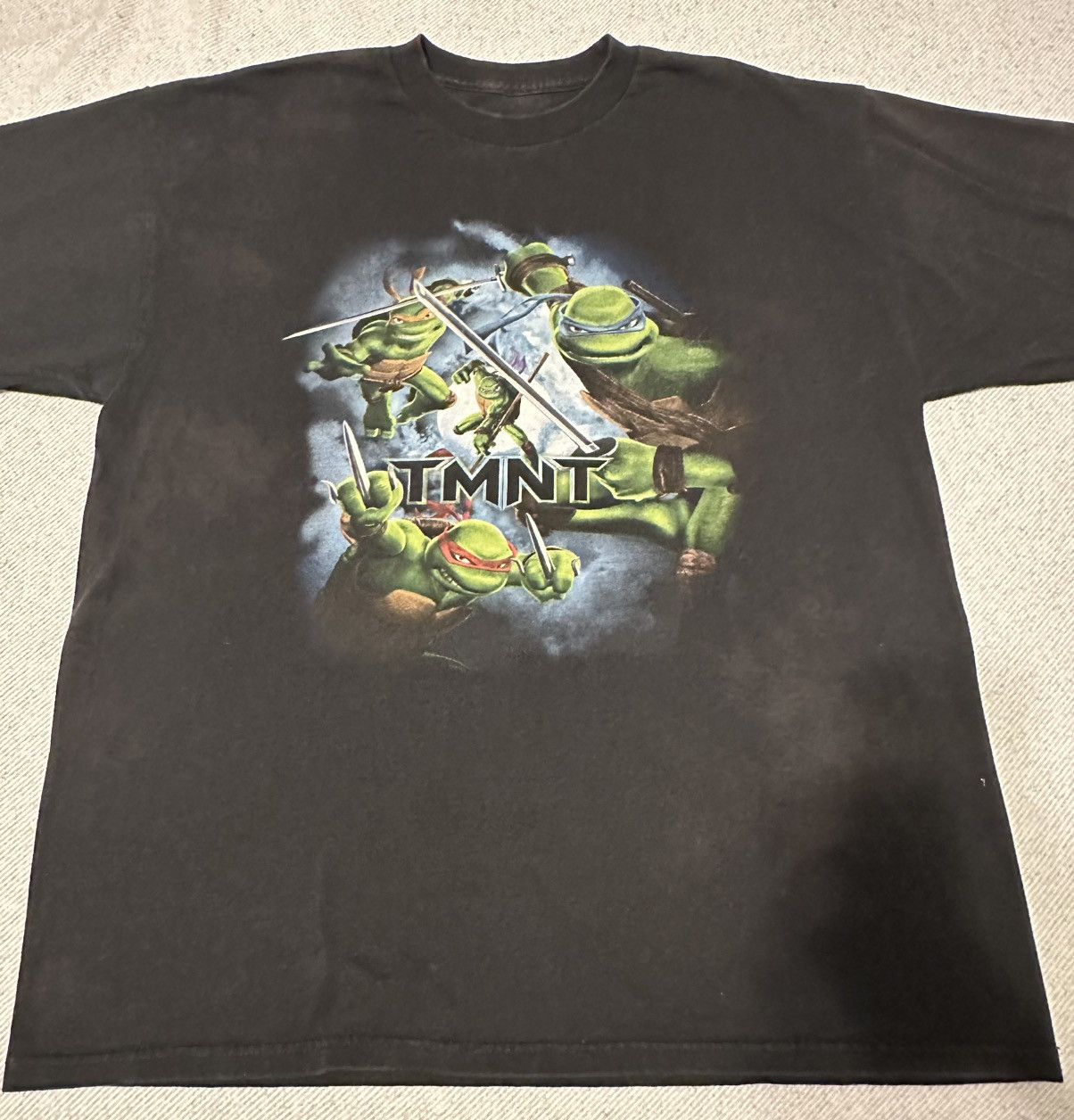 Vintage VINTAGE TMNT TEENAGE MUTANT NINJA TURTLES 2007 TEE SHIRT Size US L / EU 52-54 / 3 - 1 Thumbnail