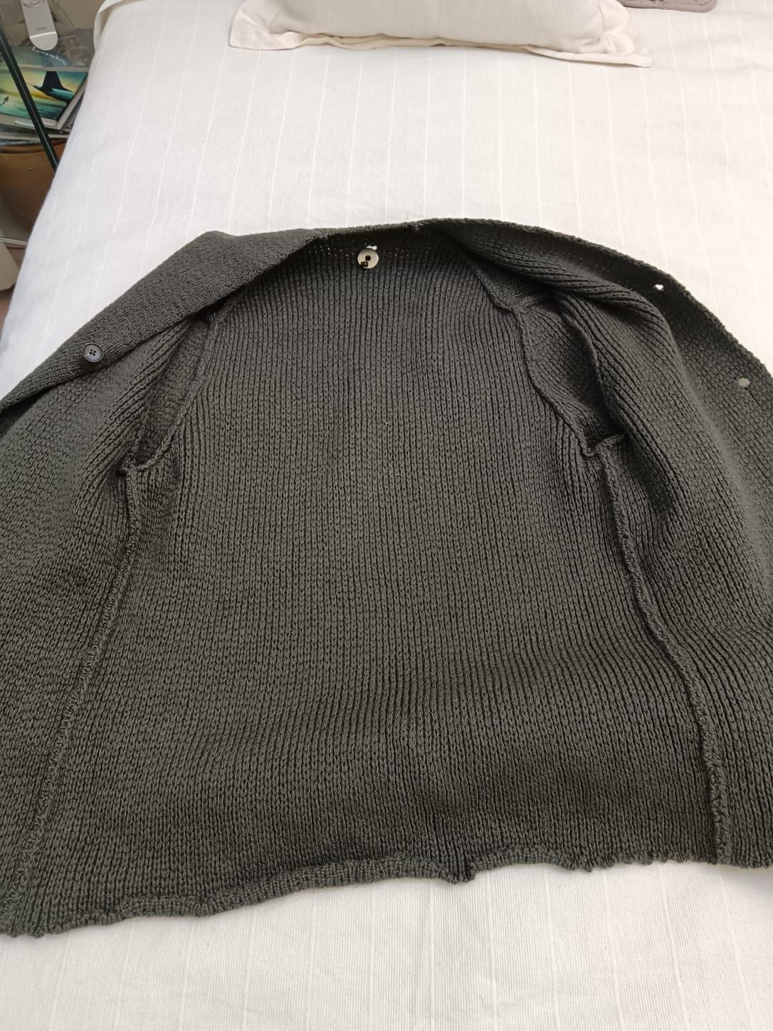 Label Under Construction heavyweight wool cardigan