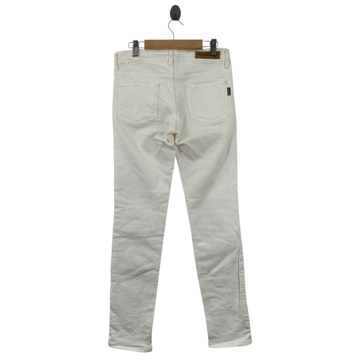 Aquascutum AQUASCUTUM Japanese Brand Slim Fit Denim Jeans Pants Size 28" / US 6 / IT 42 - 6 Thumbnail