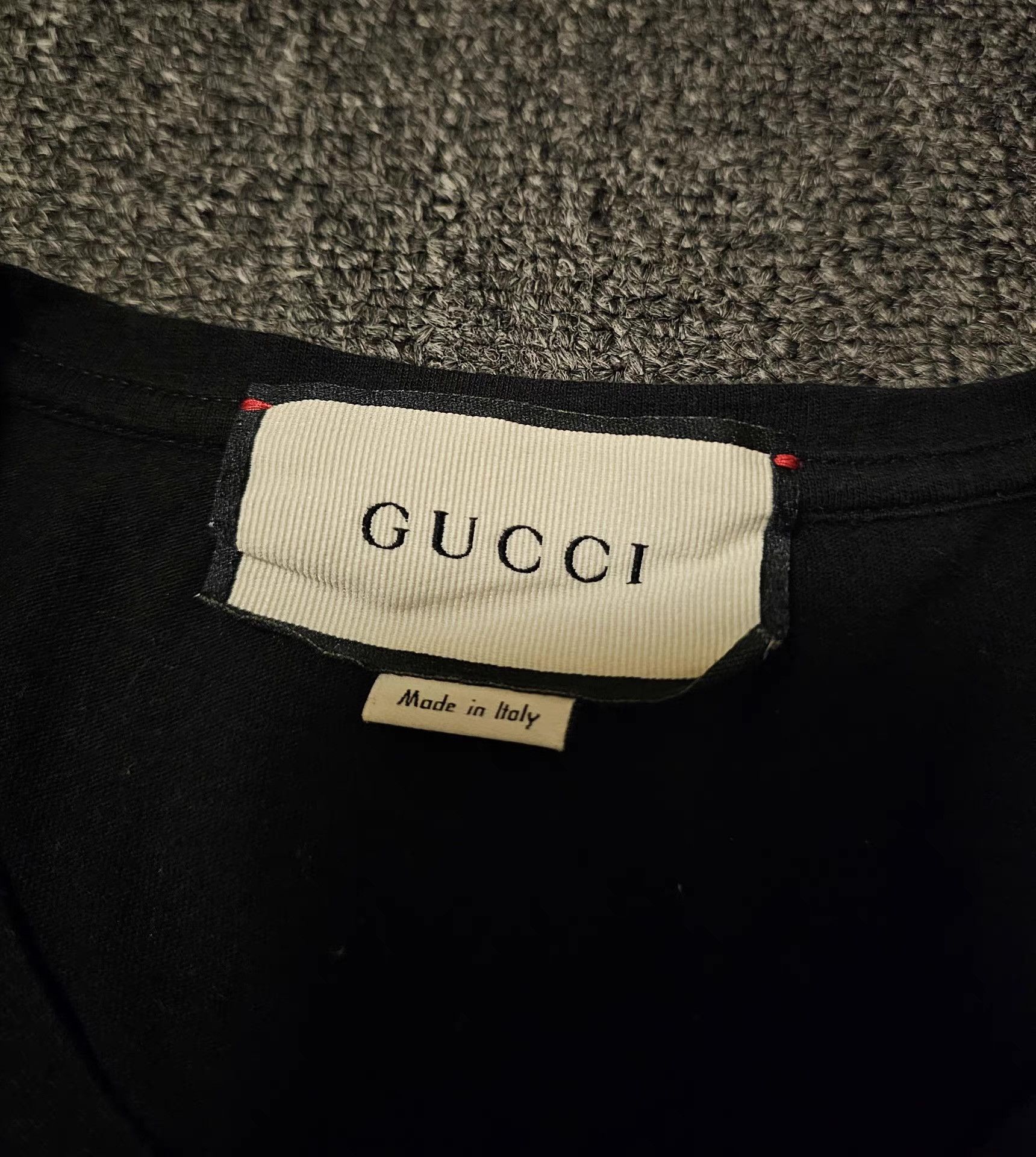 Gucci Gucci Black Short Sleeve T-shirt, Size US XS / EU 42 / 0 - 3 Thumbnail