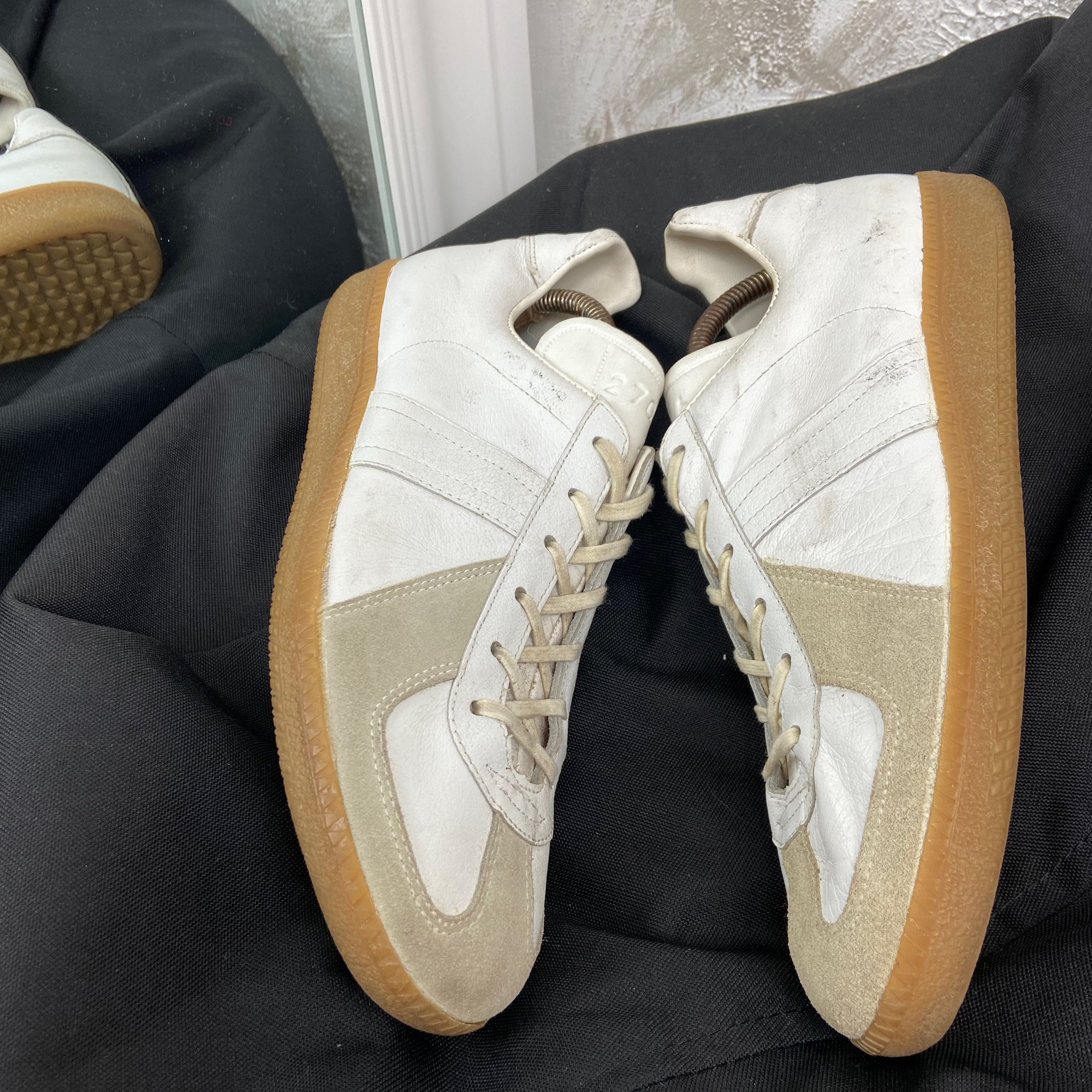 Other 1987 VINTAGE BW-SPORT GAT WHITE LEATHER SNEAKERS - 5027 Size US 9 / EU 42 - 4 Thumbnail