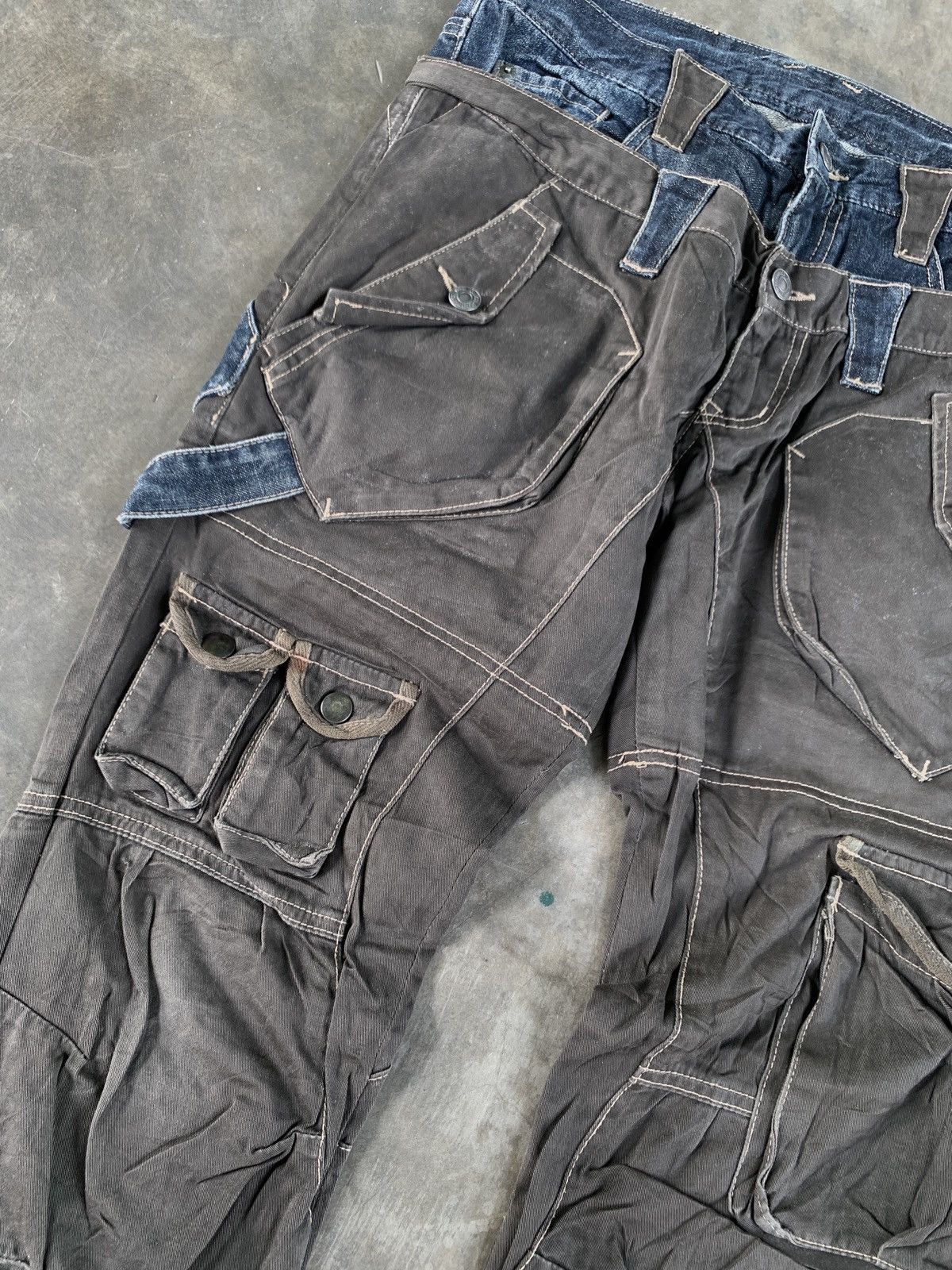 PPFM Ppfm double waist cargo multipocket Size US 33 - 5 Thumbnail