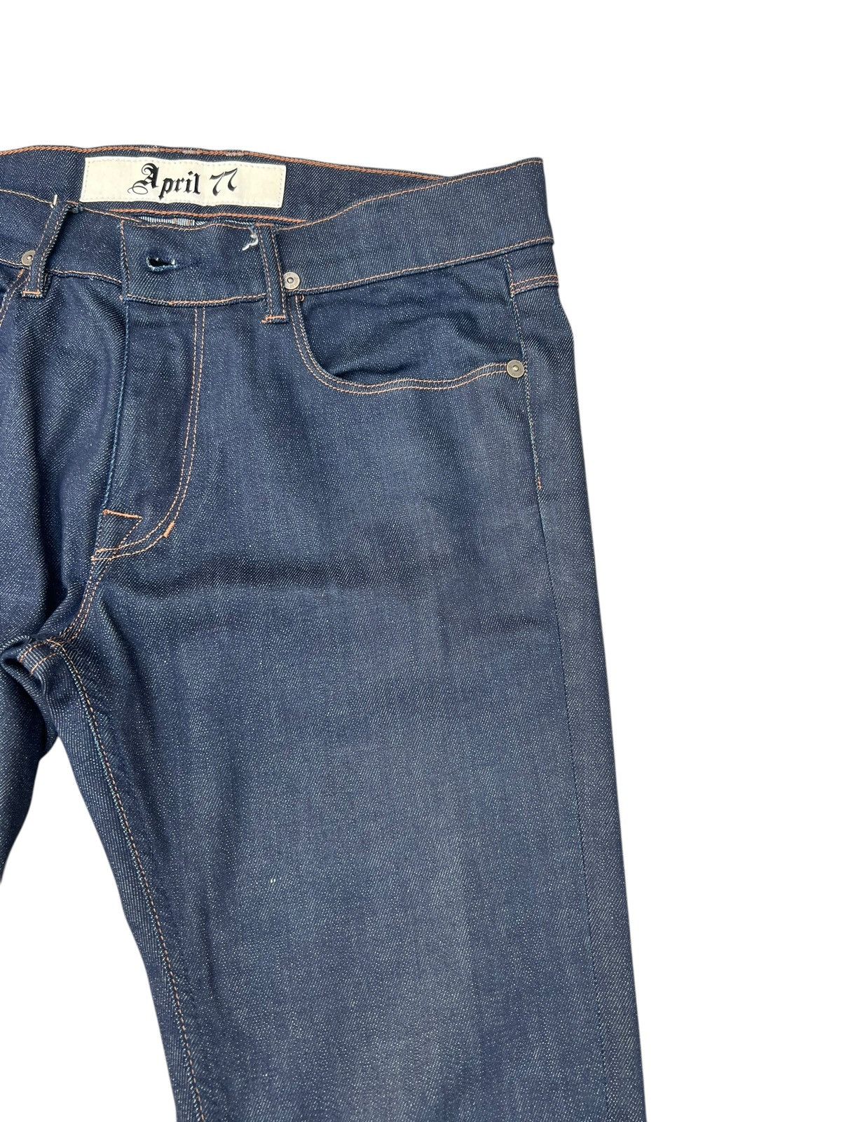 April 77 Vintage April 77 Joey Overdrive 1955 Waxed Denim Jeans Size US 30 / EU 46 - 11 Thumbnail