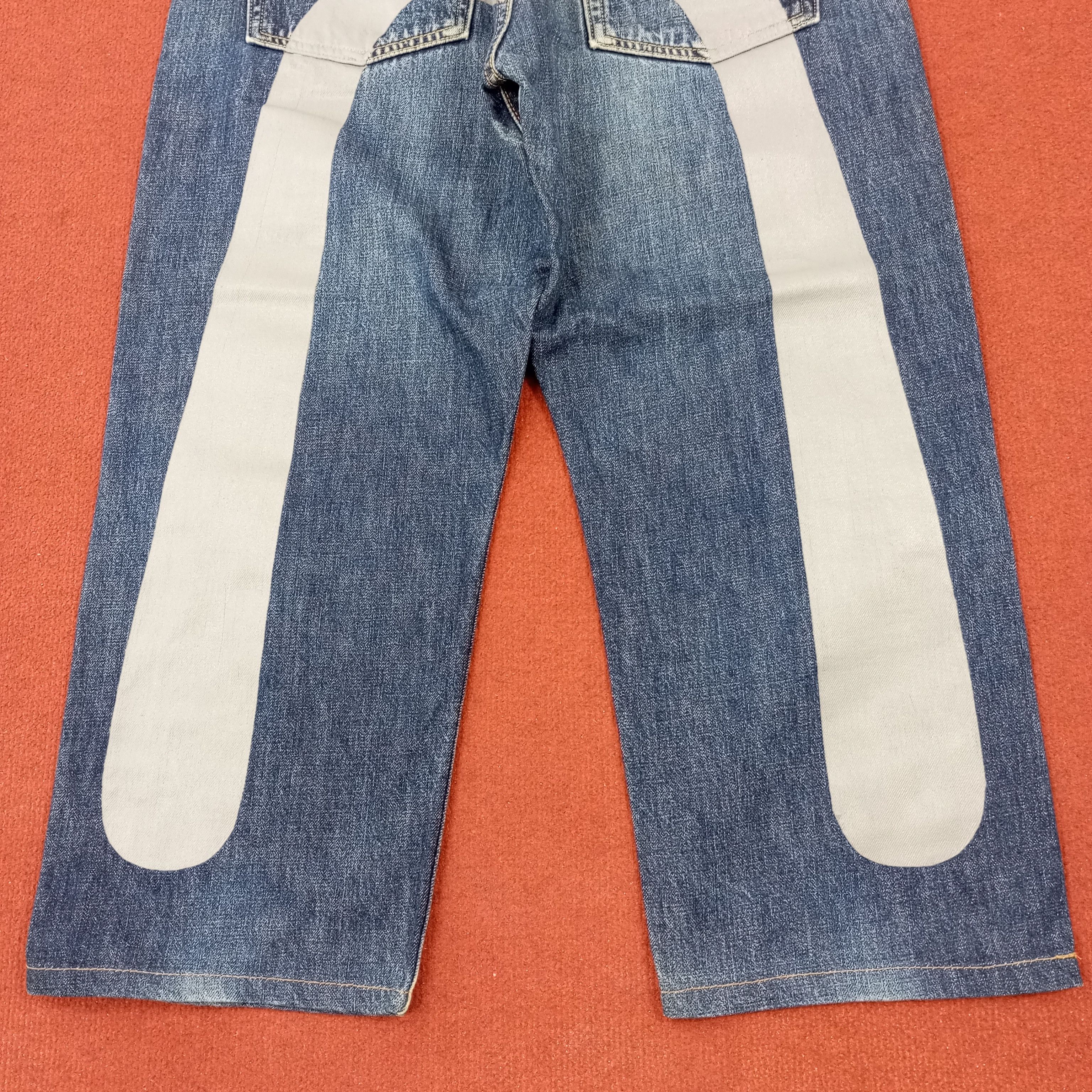 Evisu × Japanese Brand × Vintage Evisu Japanese Brand Fashion Style Custom Daicock Jeans Size US 31 - 3 Thumbnail