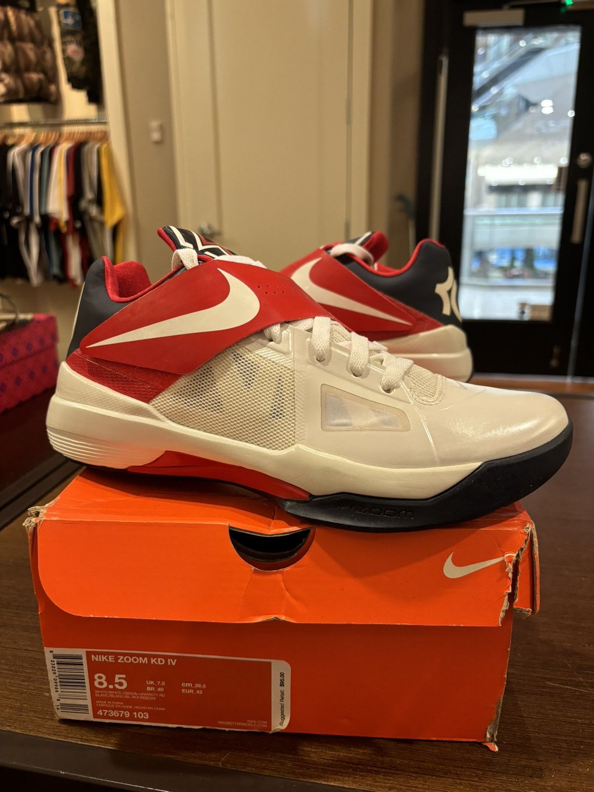Nike Nike KD IV USA Size US 8.5 / EU 41-42 - 2 Thumbnail