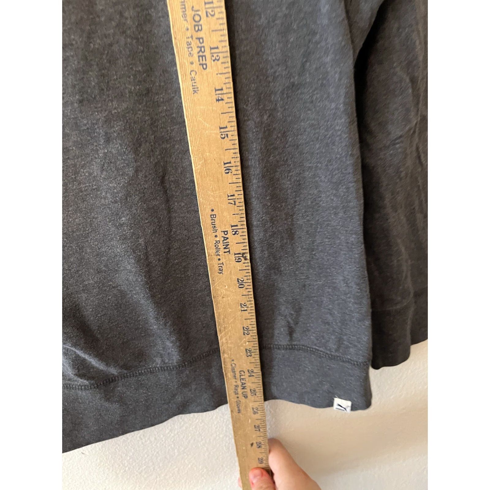 Puma Puma Sport lightweight hoodie sweatshirt Gray Med Womens Pullover Crew Neck Activewear Knit Logo Sweatshirt - Size M Size M / US 6-8 / IT 42-44 - 4 Thumbnail