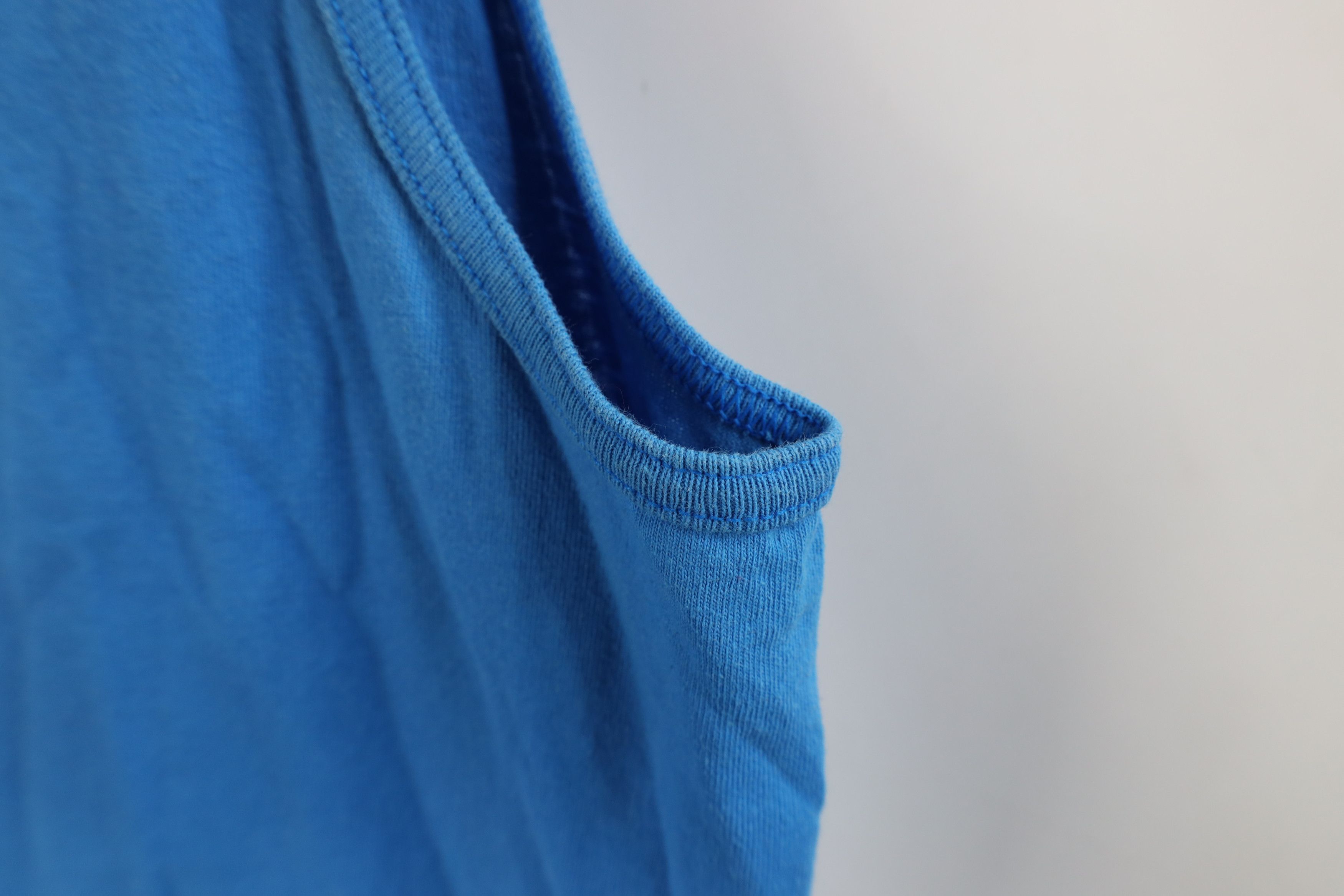 Nike × Vintage Vintage Nike Swim My Splash Tank Top T-Shirt Blue Cotton Size US L / EU 52-54 / 3 - 7 Thumbnail