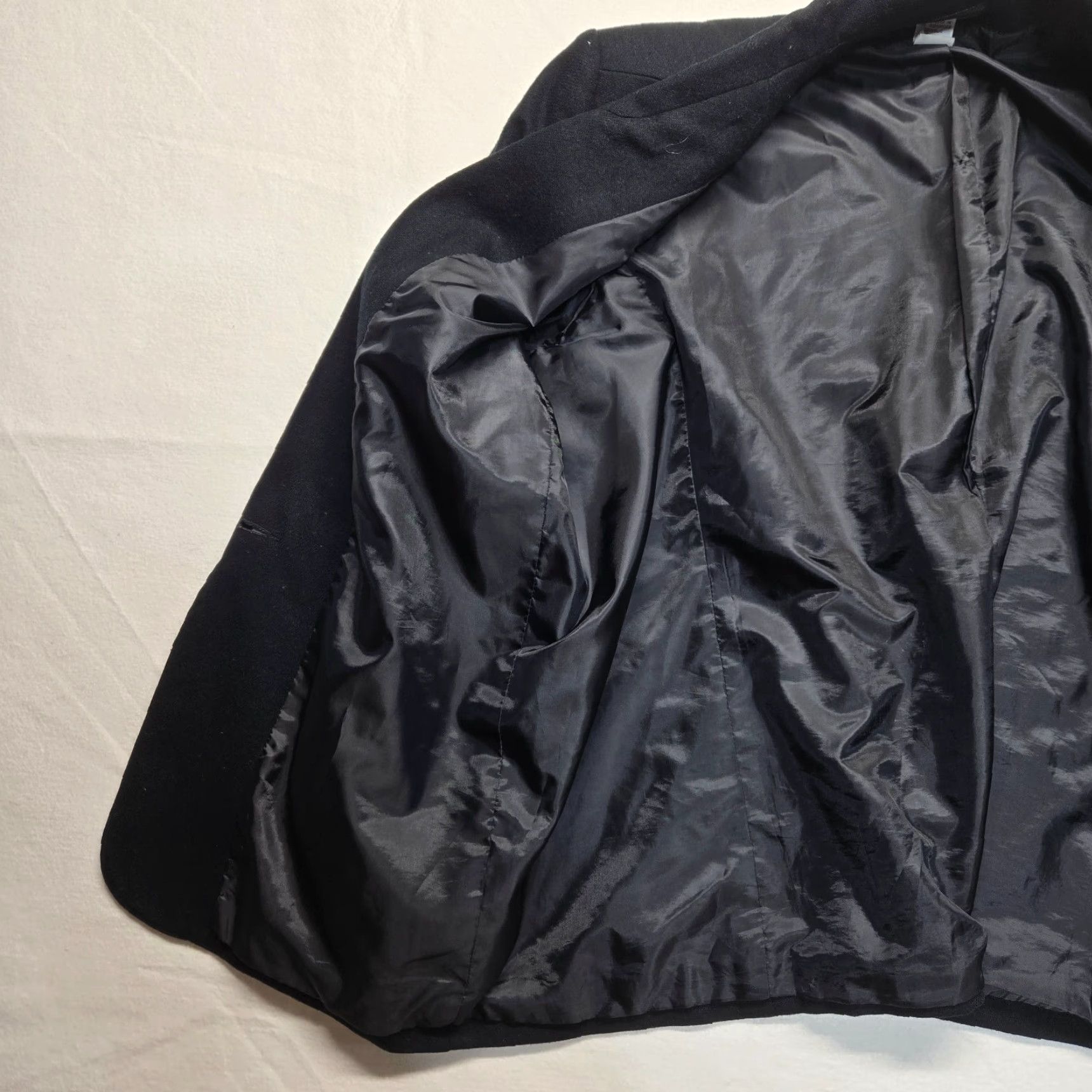 Vintage Requirements Black Button Up Dress Jacket Coat Adult Women's Size 22W Size 3XL / US 20-22 - 7 Thumbnail