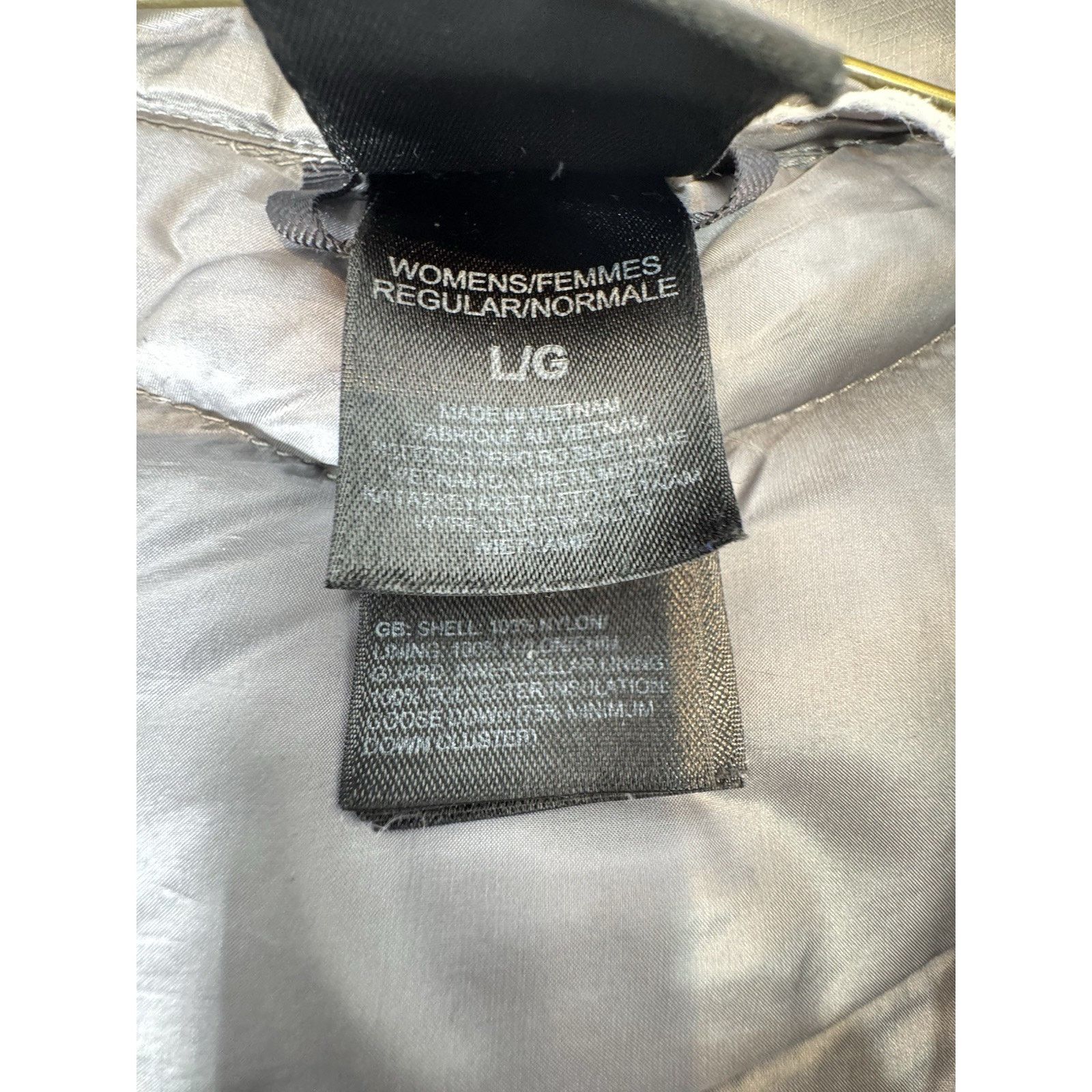 The North Face The North Face Jacket W Gray 800 Fill Down Puffer Size L Size L / US 10 / IT 46 - 7 Thumbnail
