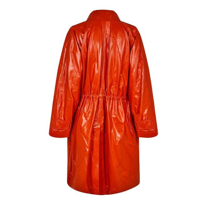 Bottega Veneta Bottega Veneta Relaxed Fit Parka Jacket in Orange Size XS / US 0-2 / IT 36-38 - 2 Thumbnail