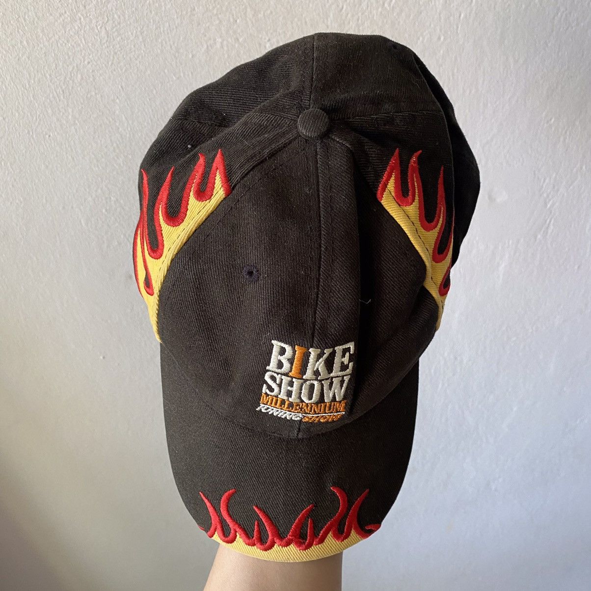Japanese Brand Vintage fire cap y2k style made in usa Size ONE SIZE - 5 Thumbnail