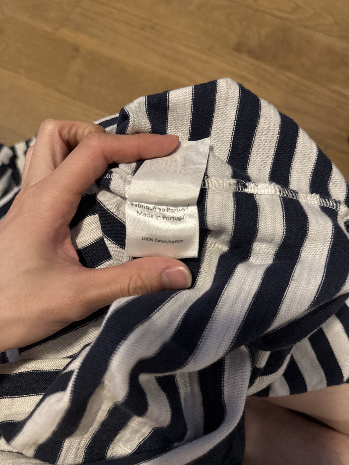Balmain Balmain AW10 striped long sleeve shotgun sweater Size US M / EU 48-50 / 2 - 7 Thumbnail