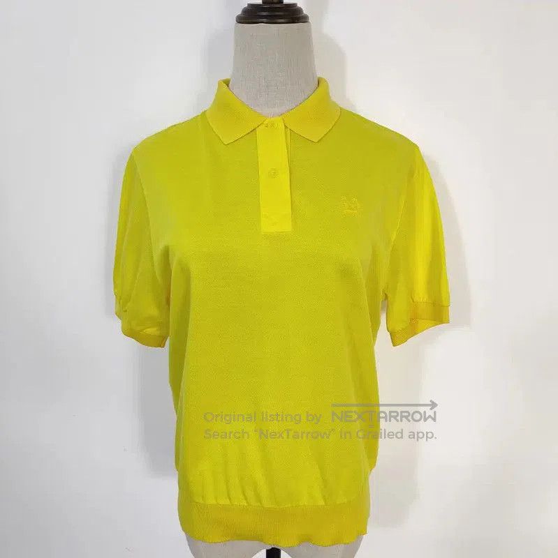 Dior Dior Lemon Yellow Women's Summer Polo Shirt . Size L / US 10 / IT 46 - 1 Thumbnail